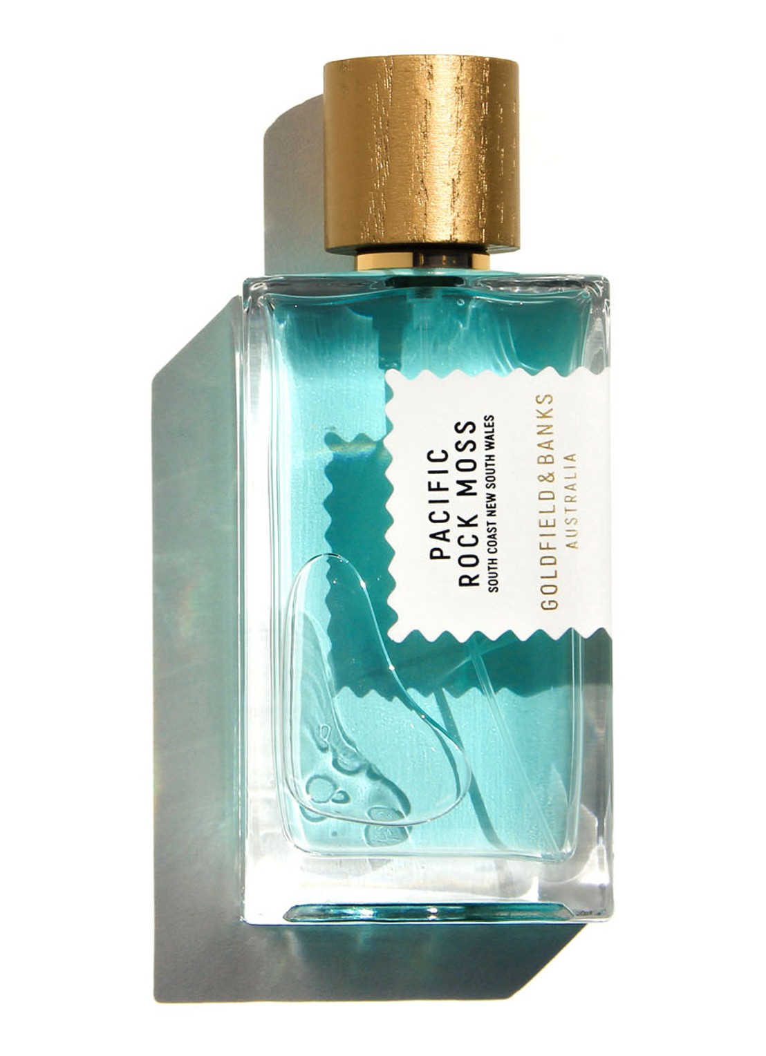 Goldfield & Banks Pacific Rock Moss Eau de Parfum - voorkant lichtblauw