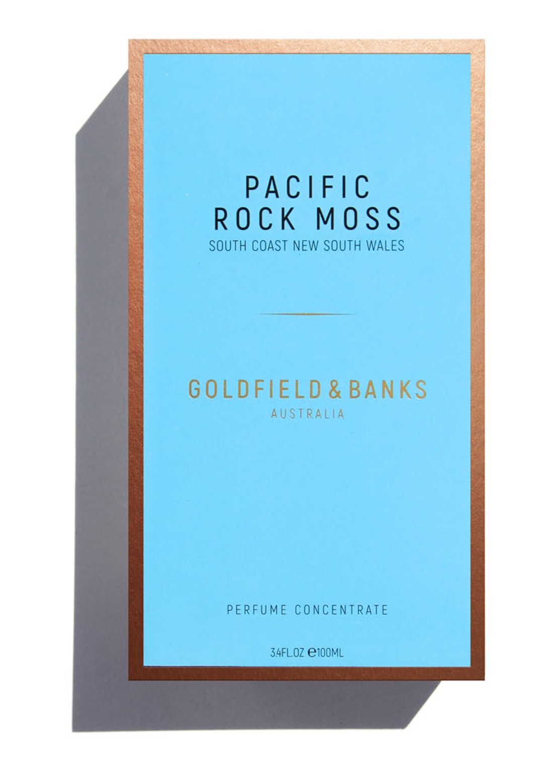 Goldfield & Banks Pacific Rock Moss Eau de Parfum - voorkant 3 lichtblauw