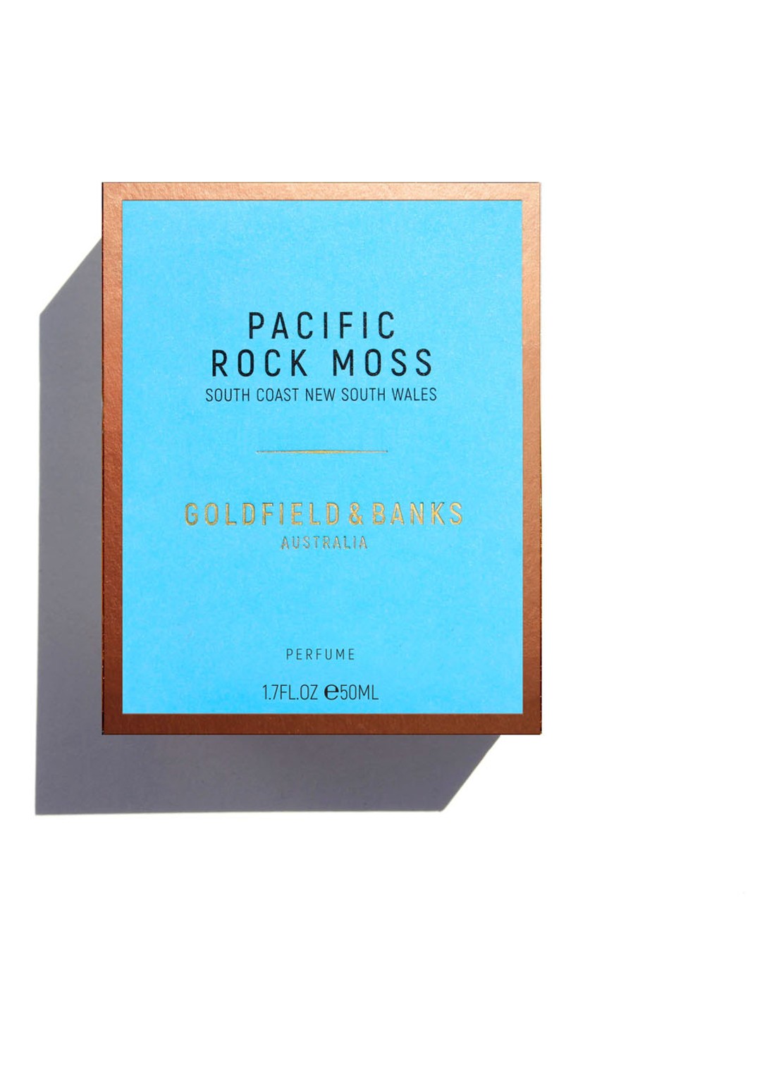 Goldfield & Banks Pacific Rock Mosss Eau de Parfum - voorkant 3 lichtblauw