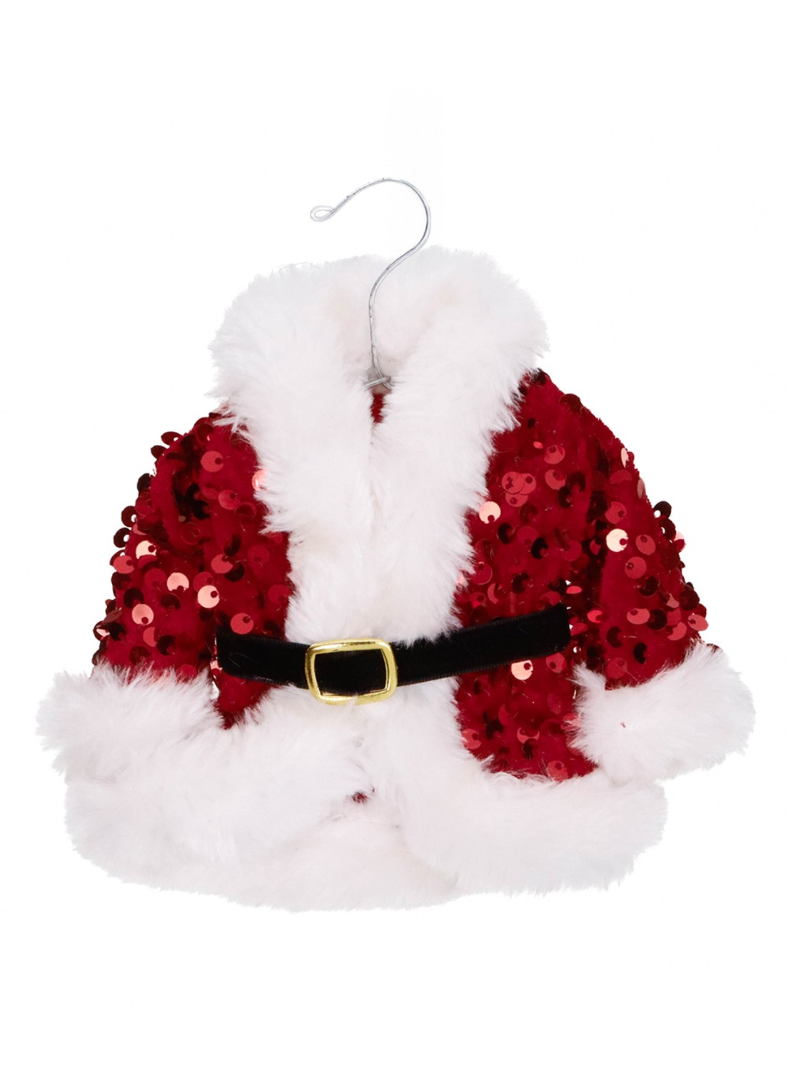Goodwill Kerstmanjas kersthanger 16,5 cm - voorkant rood