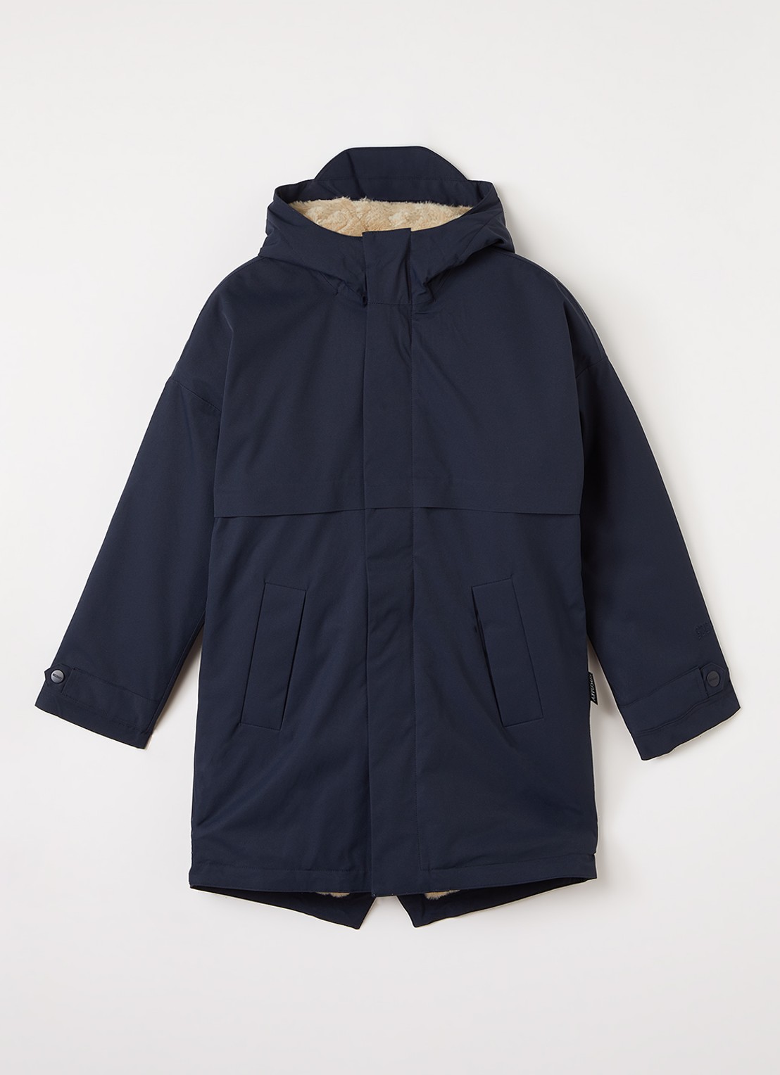Gosoaky Desert Fox gewatteerde parka met waterafstotende coating - voorkant 2 donkerblauw