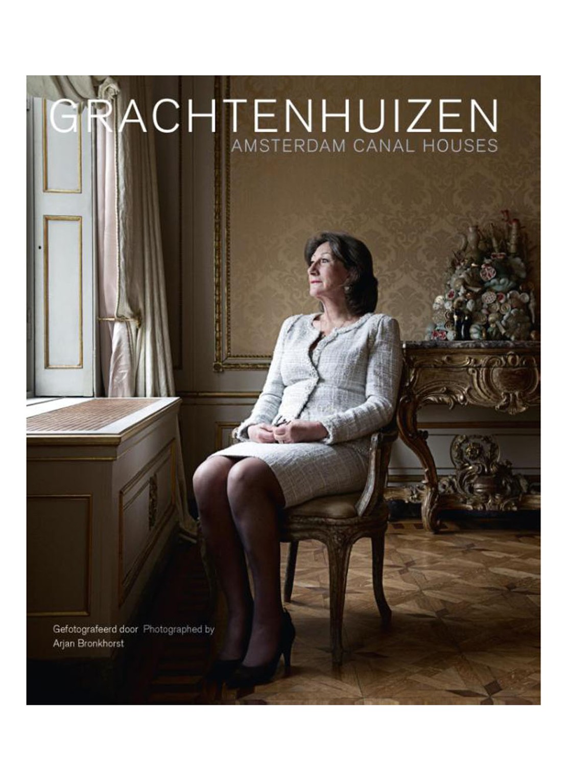 GRACHTENHUIZEN - AMSTERDAM CANAL HOUSES - voorkant donkerbruin