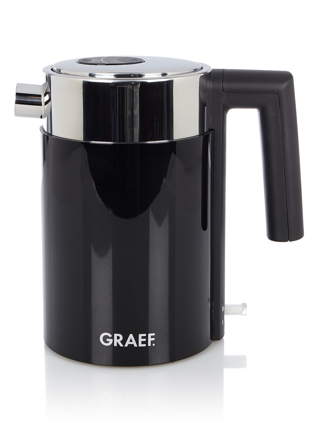 Graef Waterkoker 1 liter WK402 - voorkant diepzwart