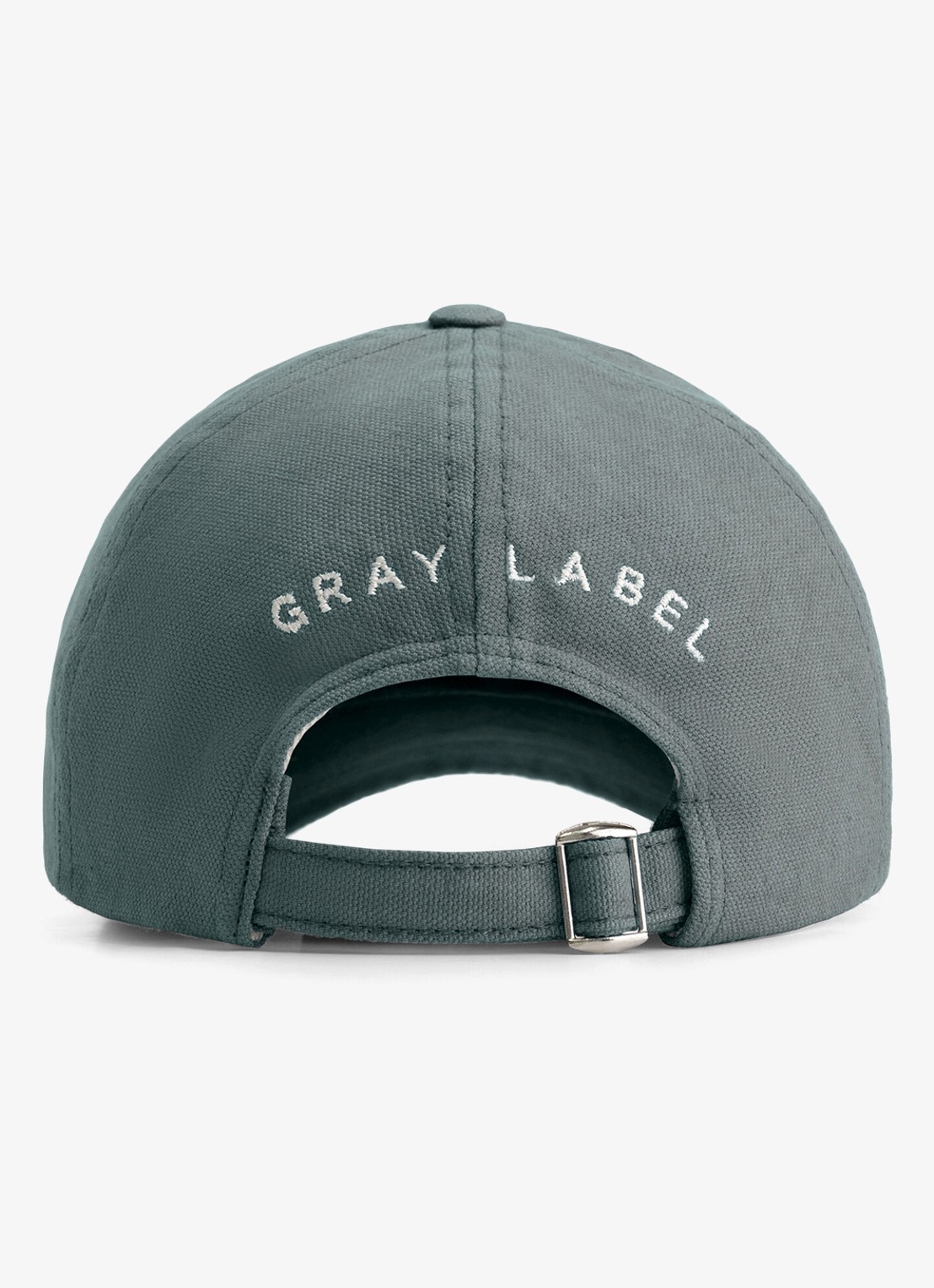 Gray Label Baseball pet met borduring - achterkant 4 blauwgrijs