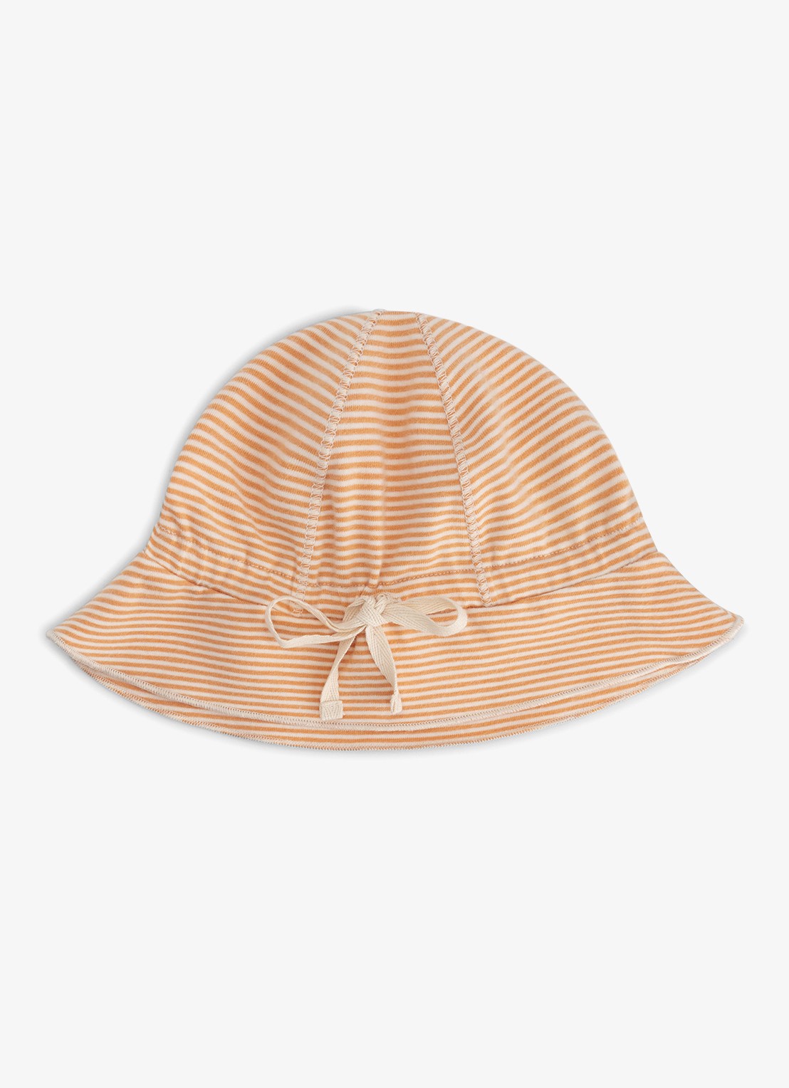 Gray Label Bucket hoed met streepprint - voorkant 2 gebroken wit