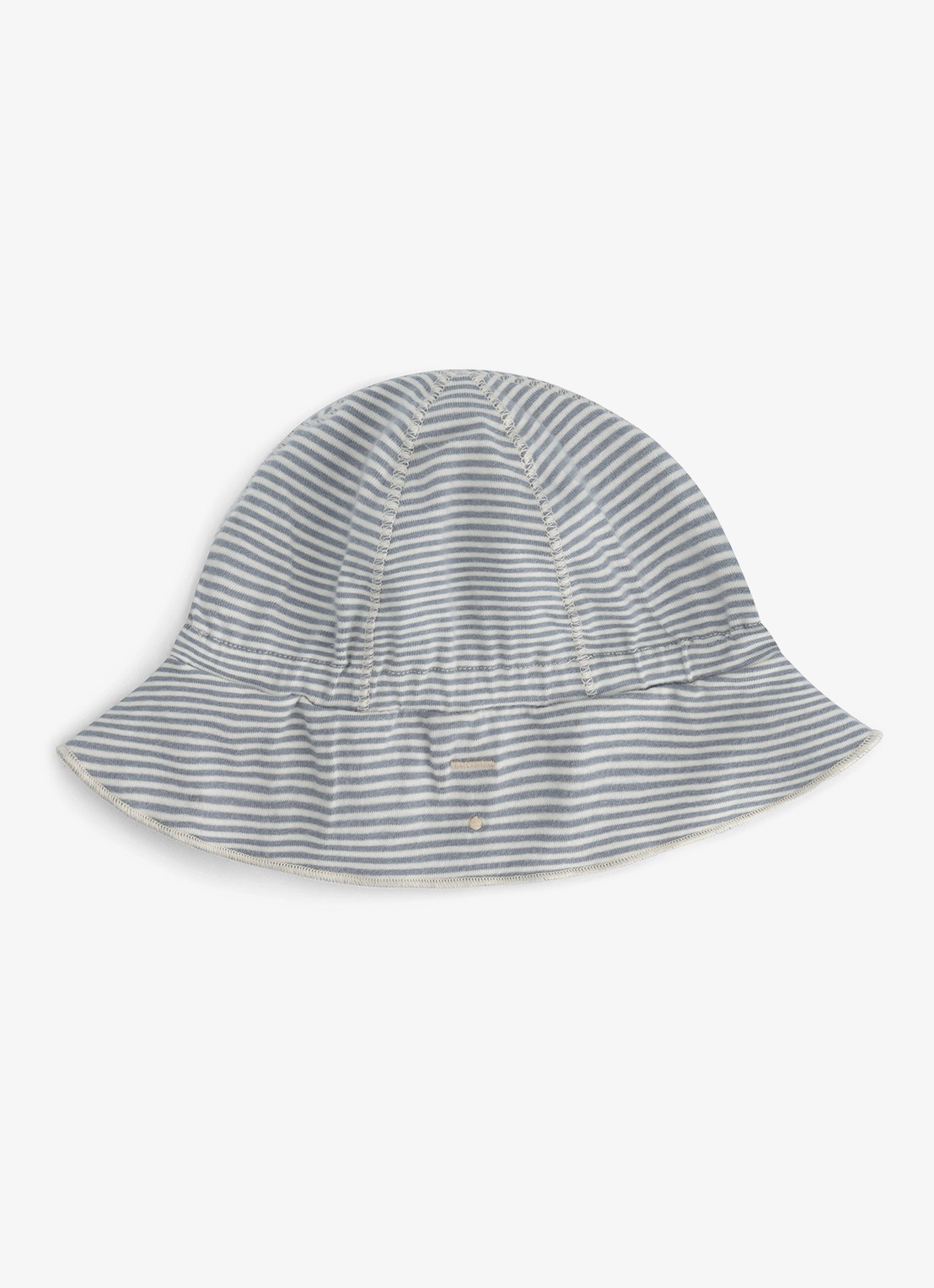 Gray Label Bucket hoed met streepprint - achterkant blauwgrijs