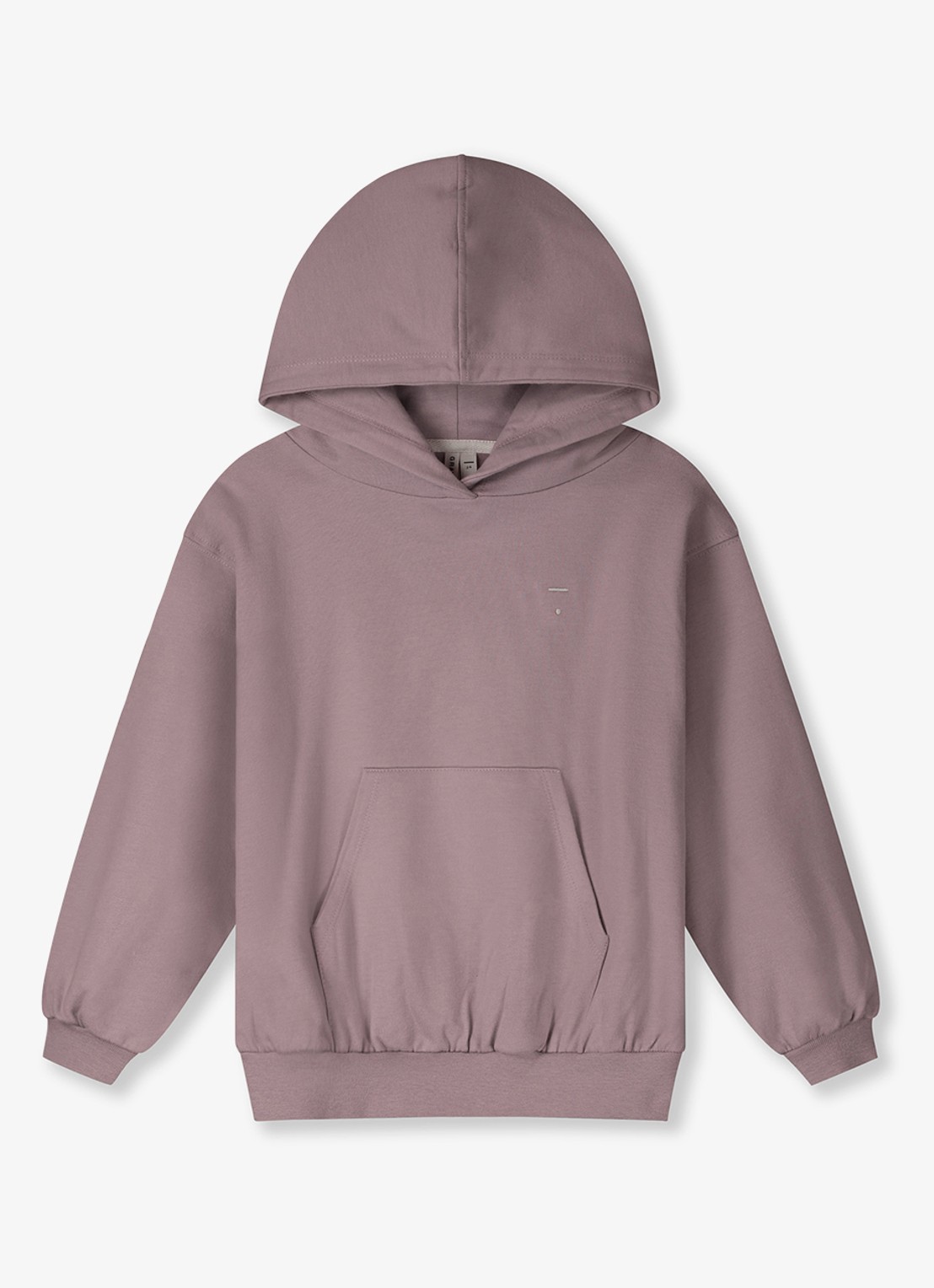 Gray Label Hoodie van katoen - voorkant 2 berry-157 / roze