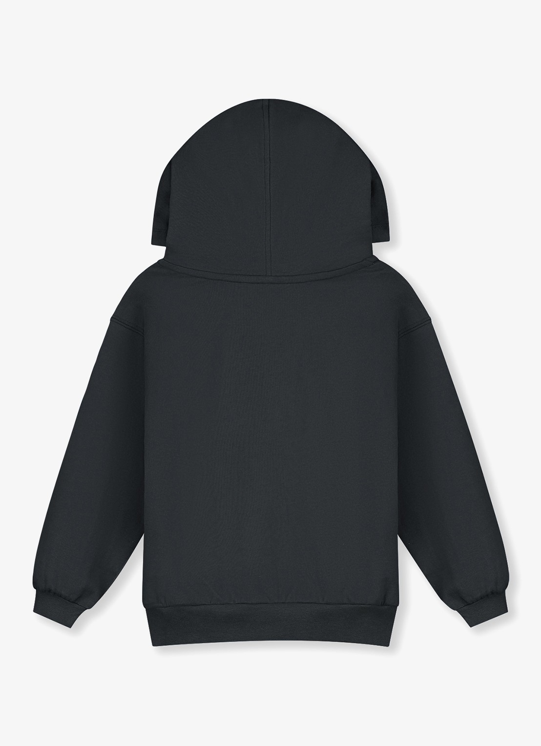 Gray Label Hoodie van katoen - achterkant 3 pirate black-536 / zwart