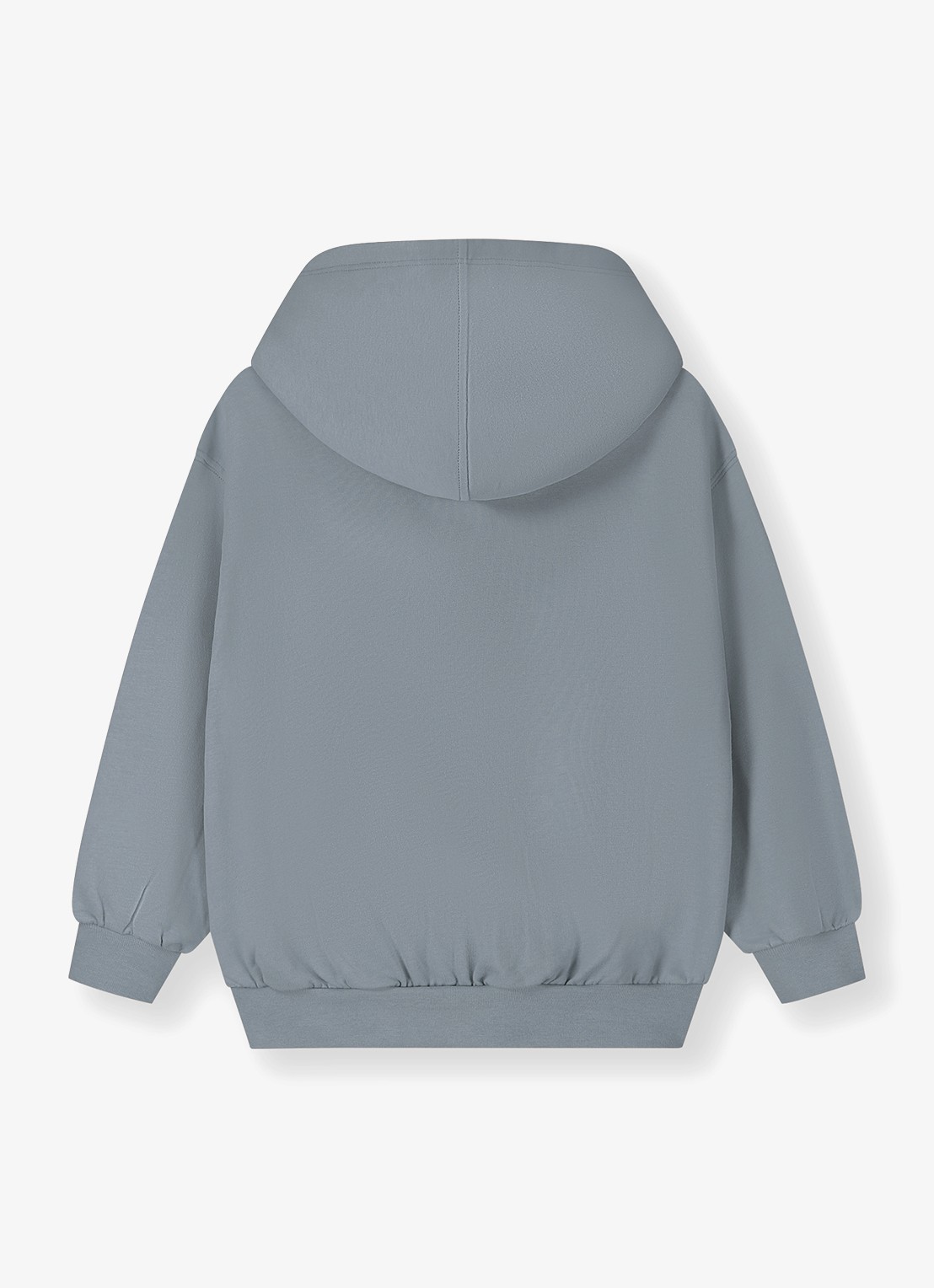 Gray Label Hoodie van katoen - achterkant 4 grijs