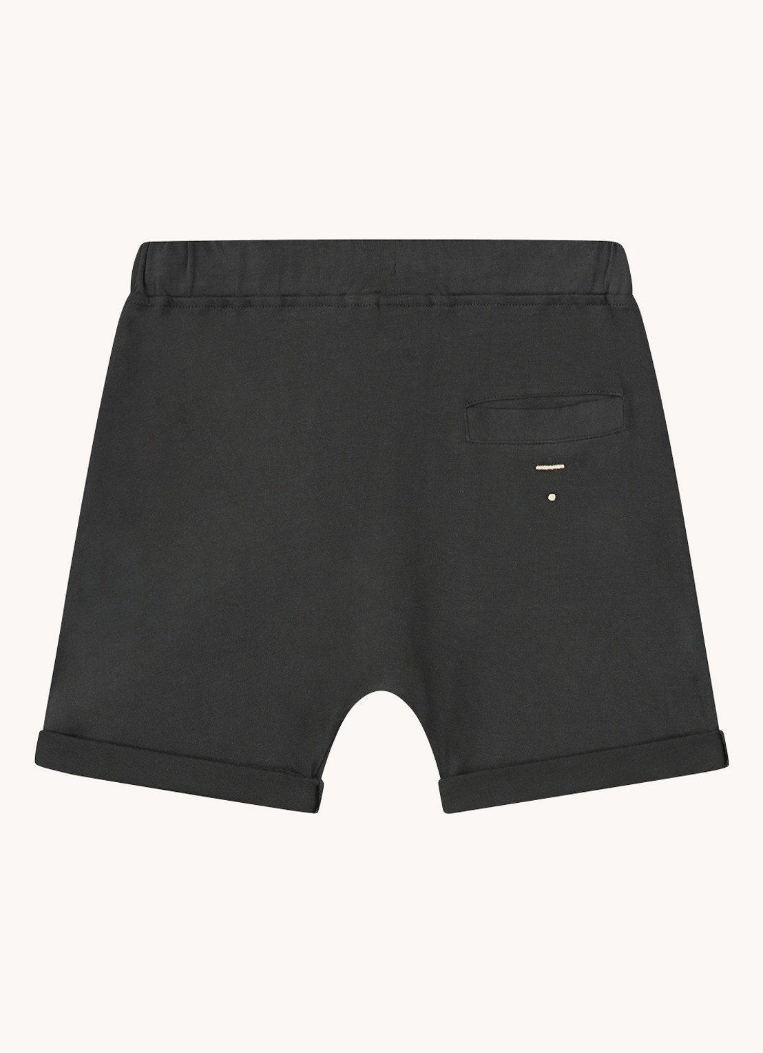 Gray Label Korte joggingbroek van  katoen  - achterkant 3 zwart
