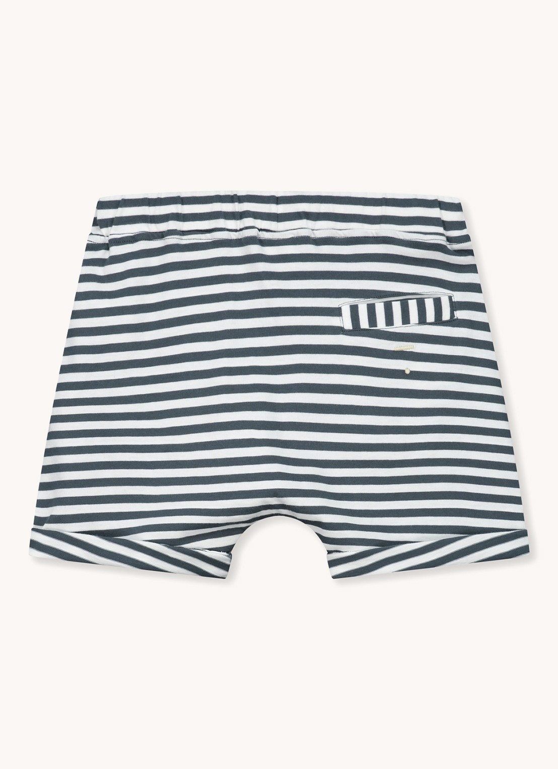 Gray Label Korte joggingbroek van  katoen  - achterkant 2 gebroken wit