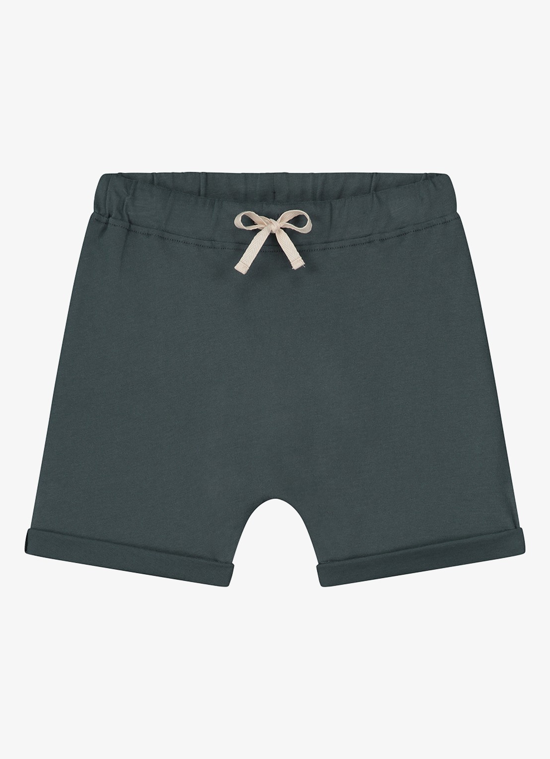 Gray Label Korte joggingbroek van  katoen  - voorkant 2 blauwgrijs