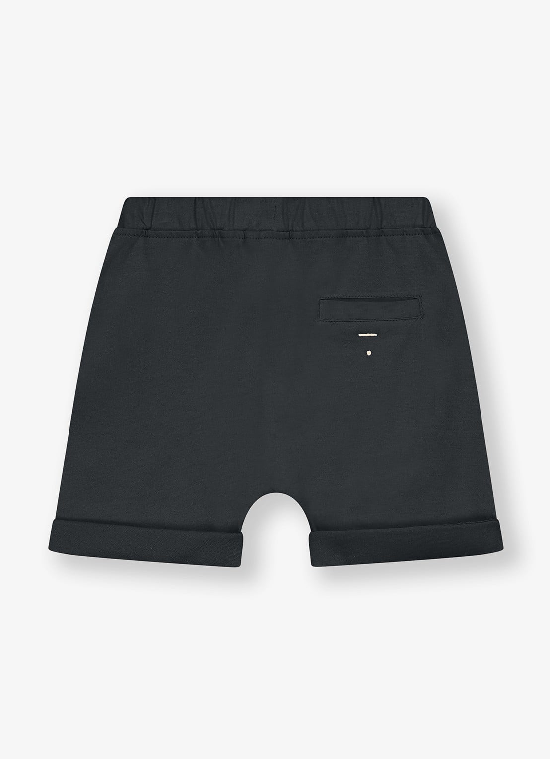 Gray Label Korte joggingbroek van  katoen  - achterkant 2 diepzwart