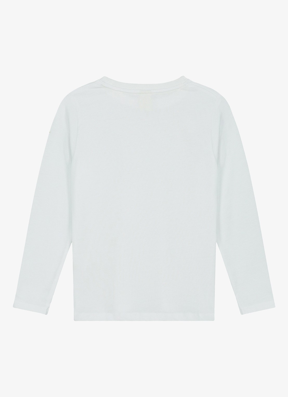 Gray Label Longsleeve met ronde hals - achterkant wit