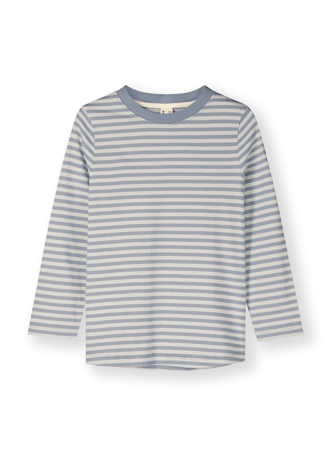 Gray Label Longsleeve met ronde hals - voorkant grijs