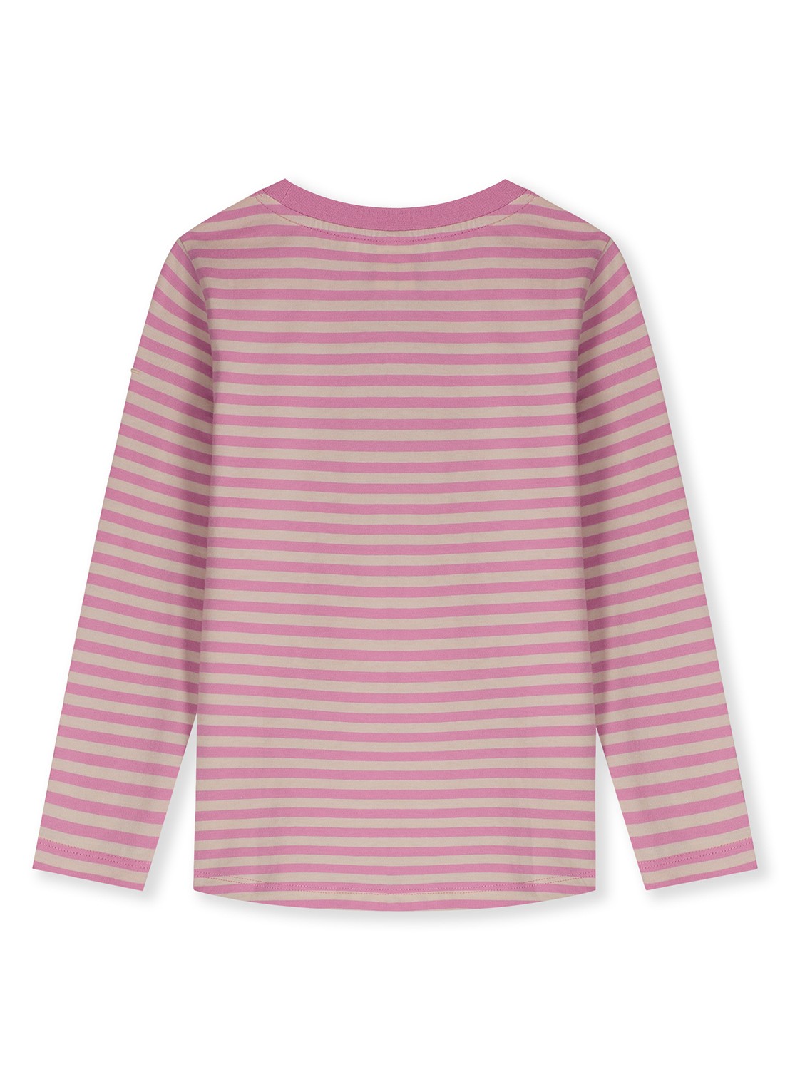 Gray Label Longsleeve met ronde hals - achterkant roze