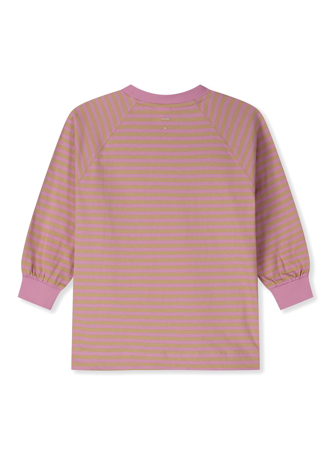 Gray Label Longsleeve met streepprint - achterkant lichtroze