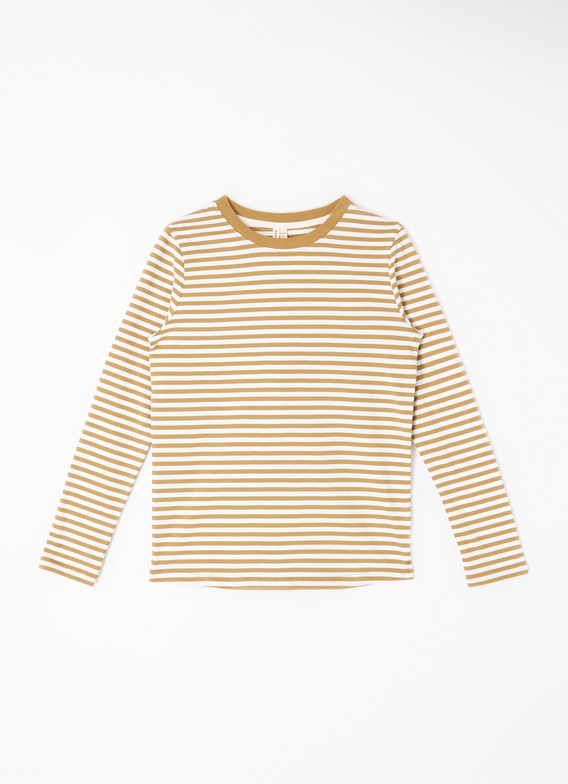 Gray Label Longsleeve van  katoen - voorkant khaki