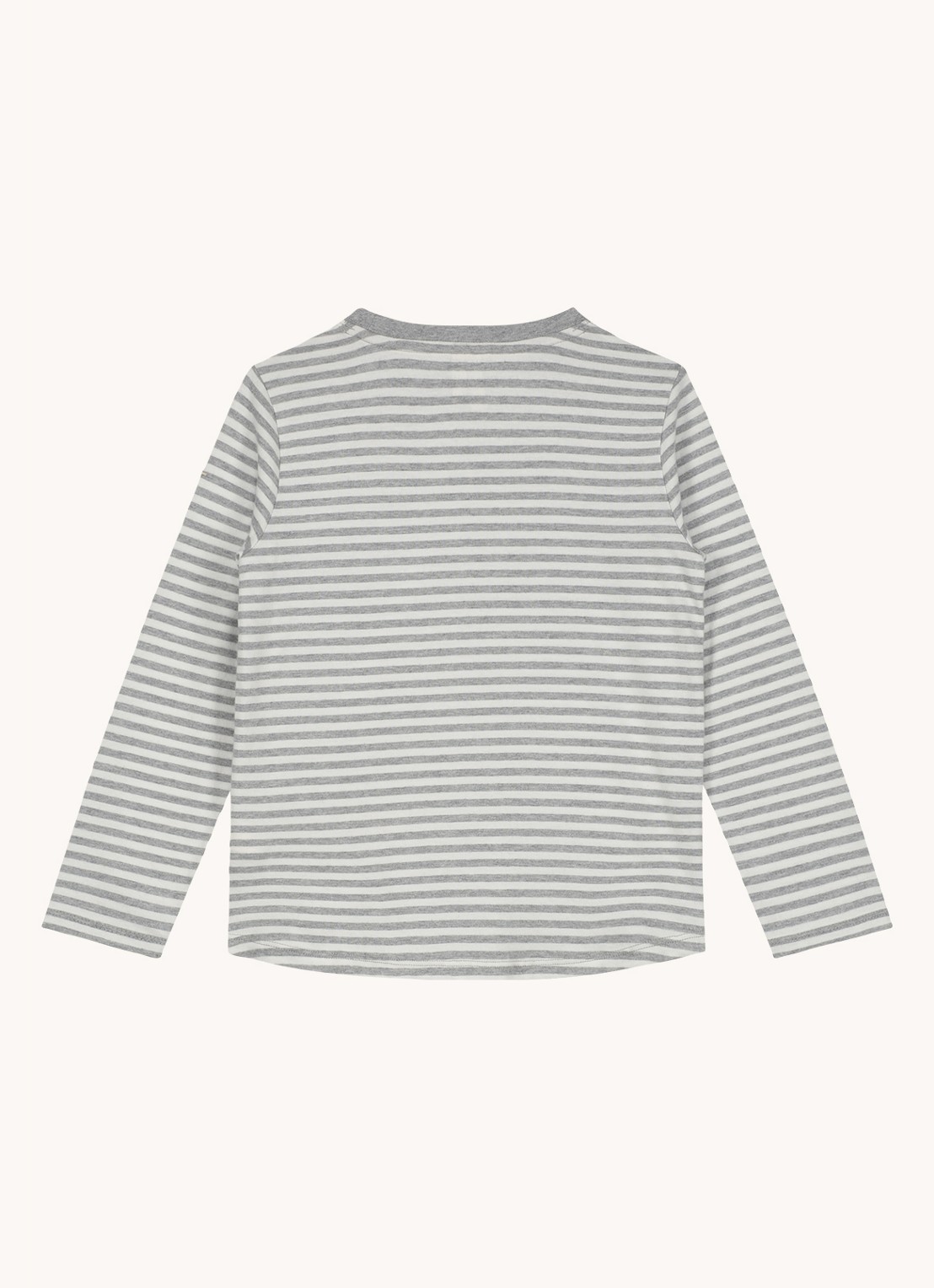 Gray Label Longsleeve van  katoen - achterkant 4 grijs