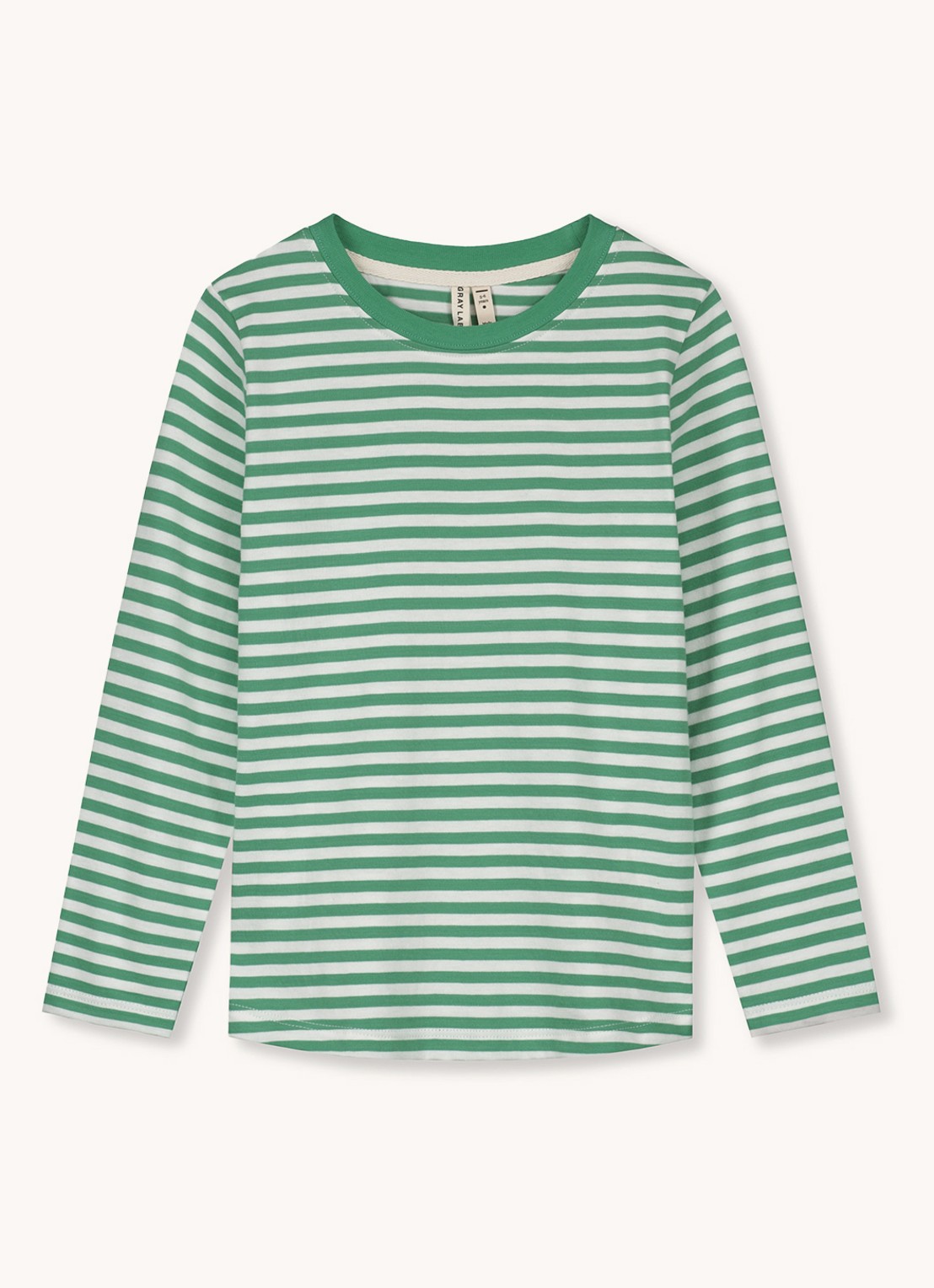 Gray Label Longsleeve van  katoen - voorkant donkergroen