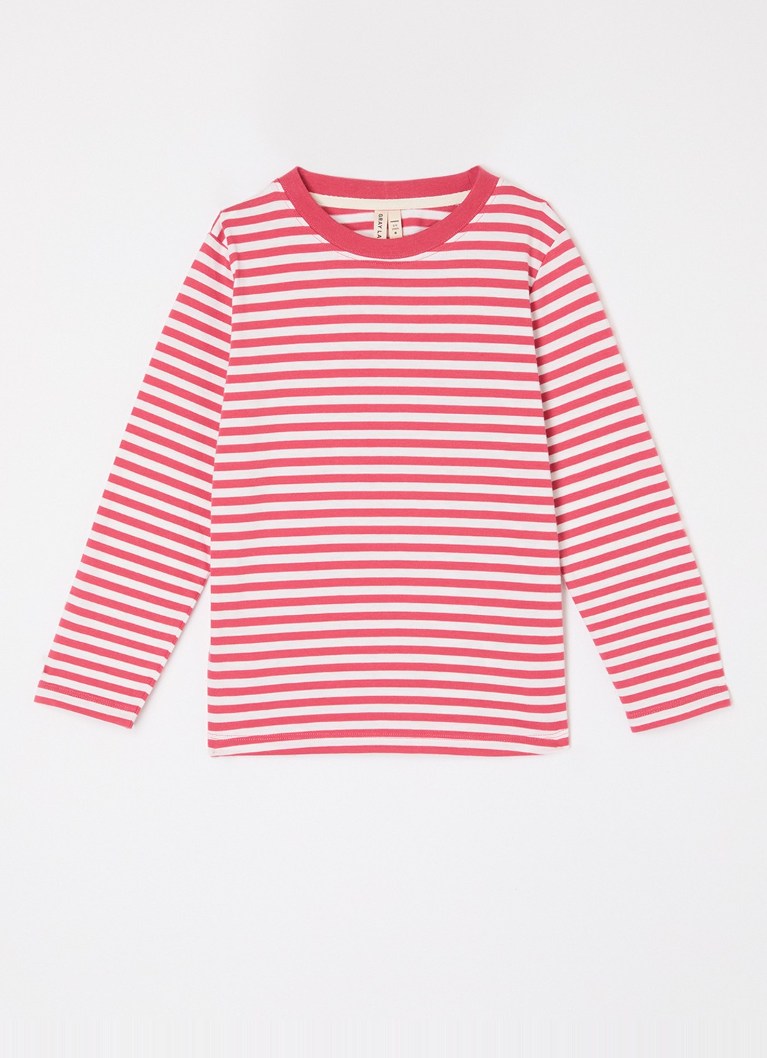 Gray Label Longsleeve van  katoen - voorkant 2 donkerroze