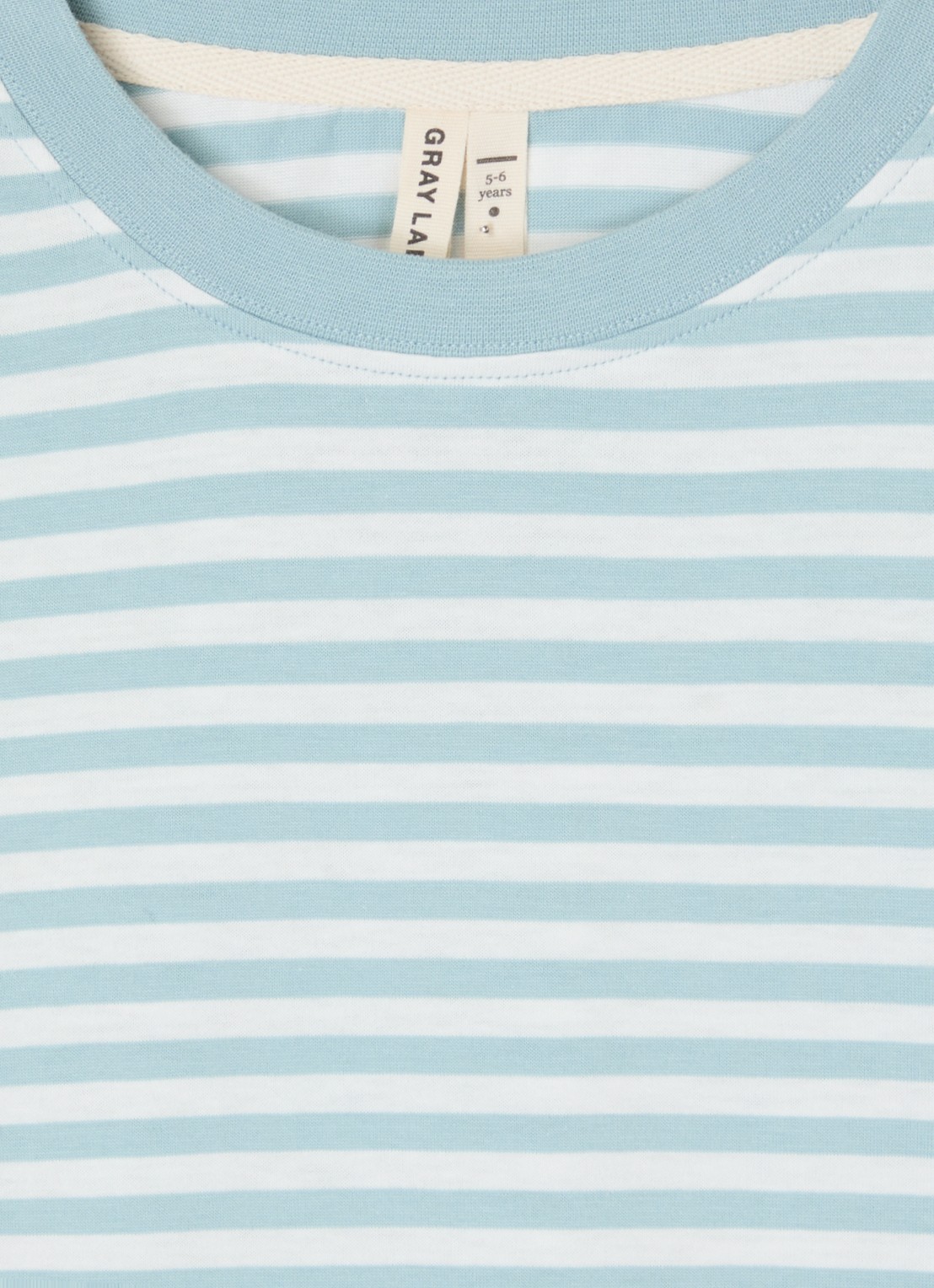 Gray Label Longsleeve van  katoen - detail lichtblauw