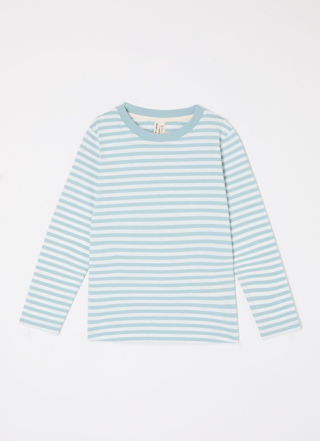 Gray Label Longsleeve van  katoen - voorkant 2 lichtblauw