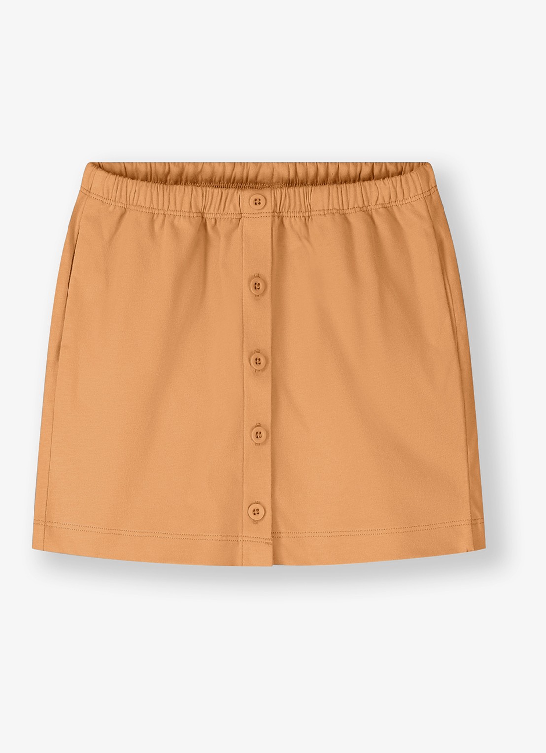 Gray Label Minirok met steekzakken - voorkant oranje