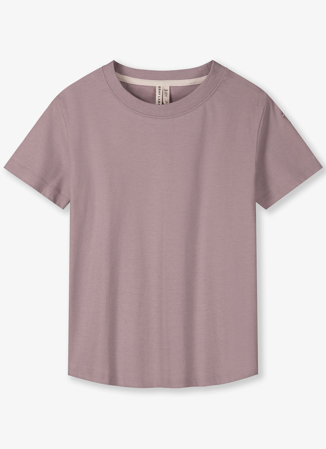 Gray Label Oversized T-shirt met ronde hals - voorkant oudroze