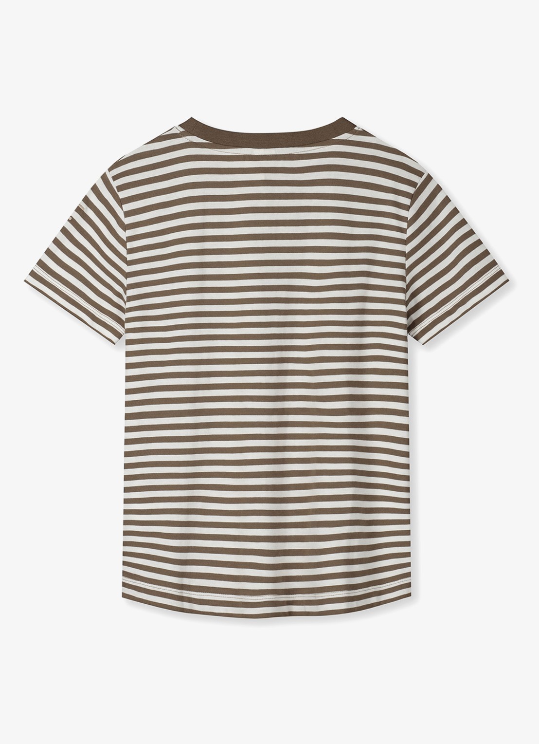 Gray Label Oversized T-shirt met ronde hals - achterkant creme