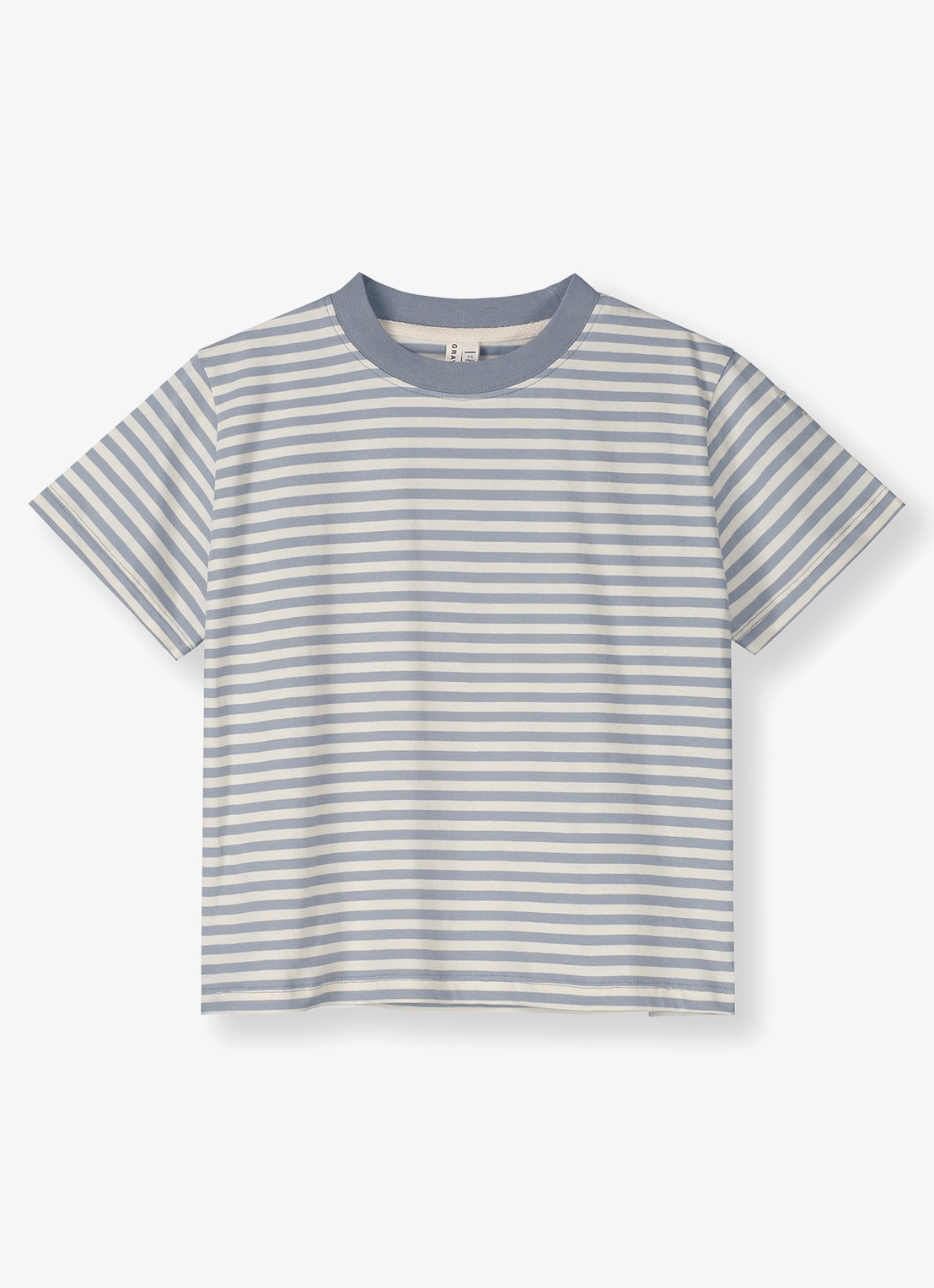 Gray Label Oversized T-shirt met ronde hals - voorkant 2 antraciet