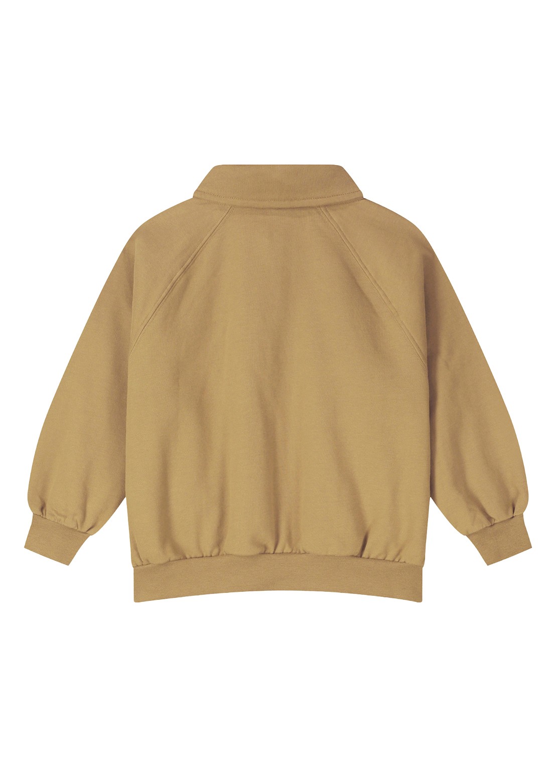 Gray Label Polo sweatshirt - achterkant camel