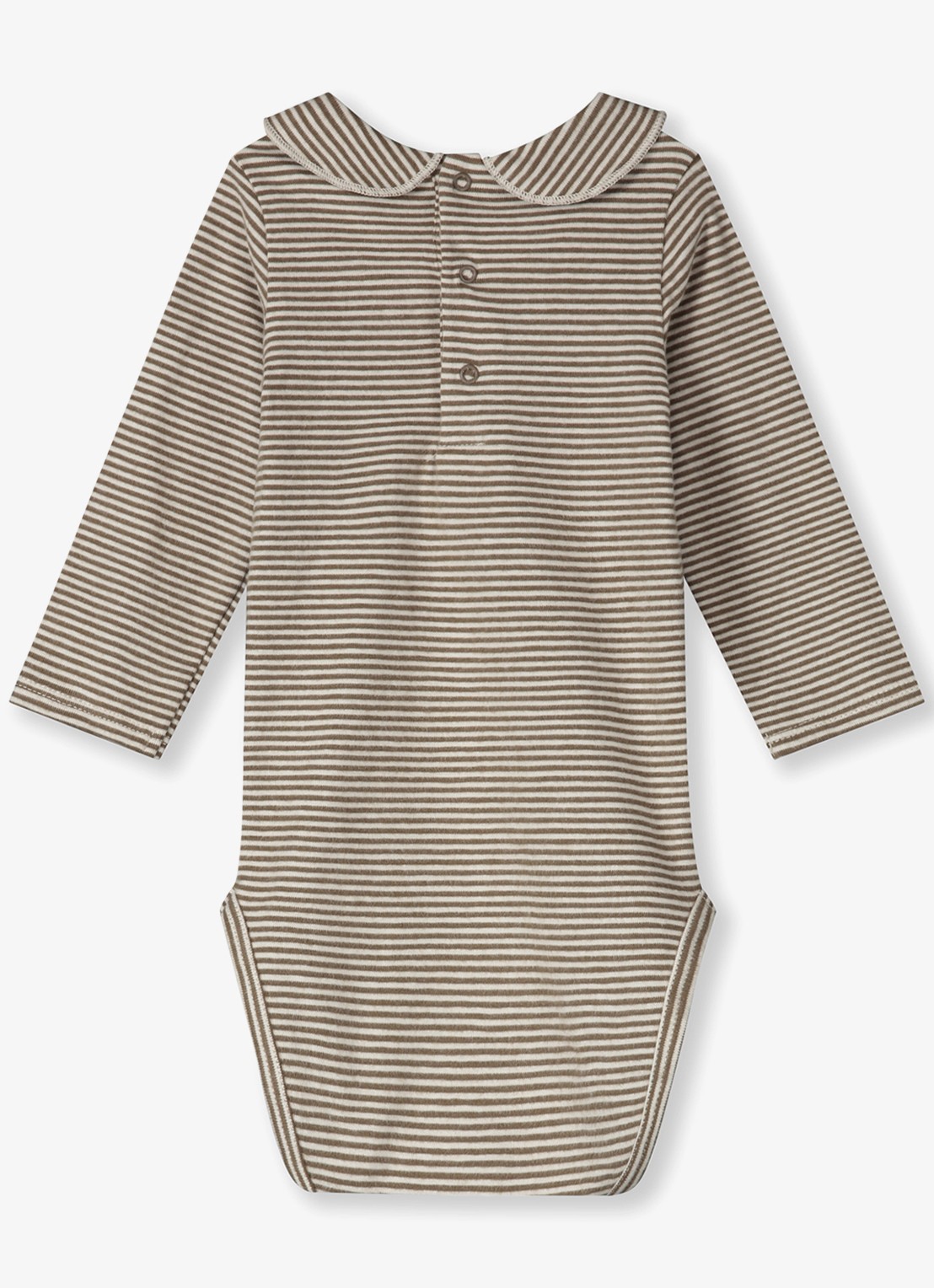 Gray Label Romper met kraag - voorkant 2 bruin