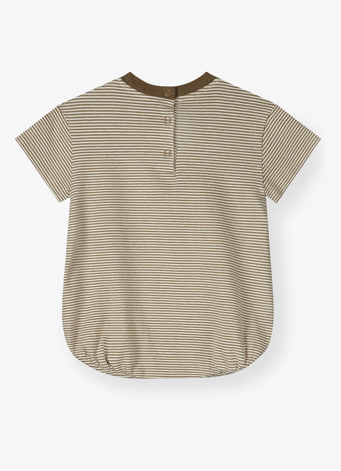 Gray Label Romper met ronde hals - achterkant gebroken wit