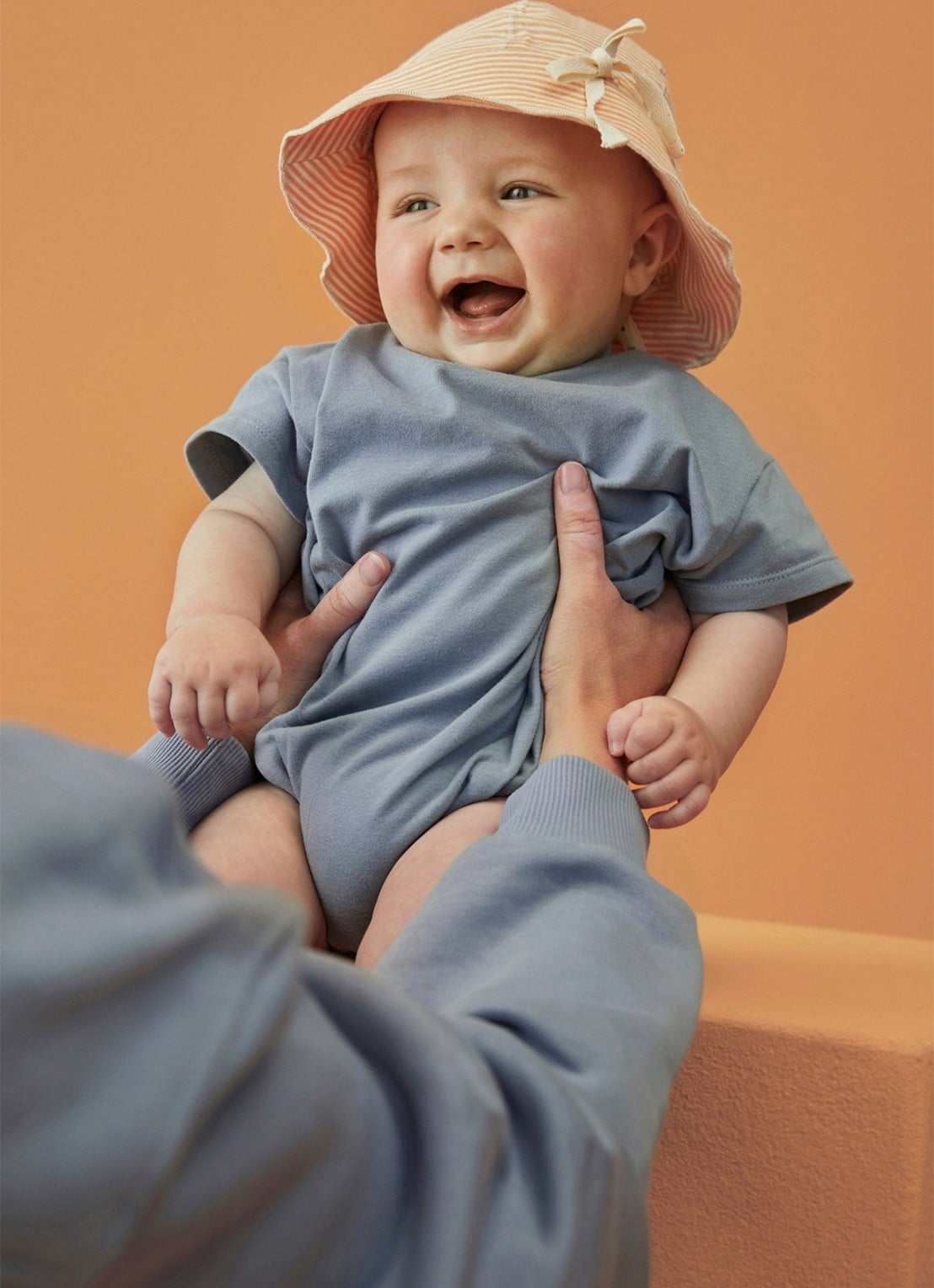 Gray Label Romper met ronde hals - voorkant 4 grijs