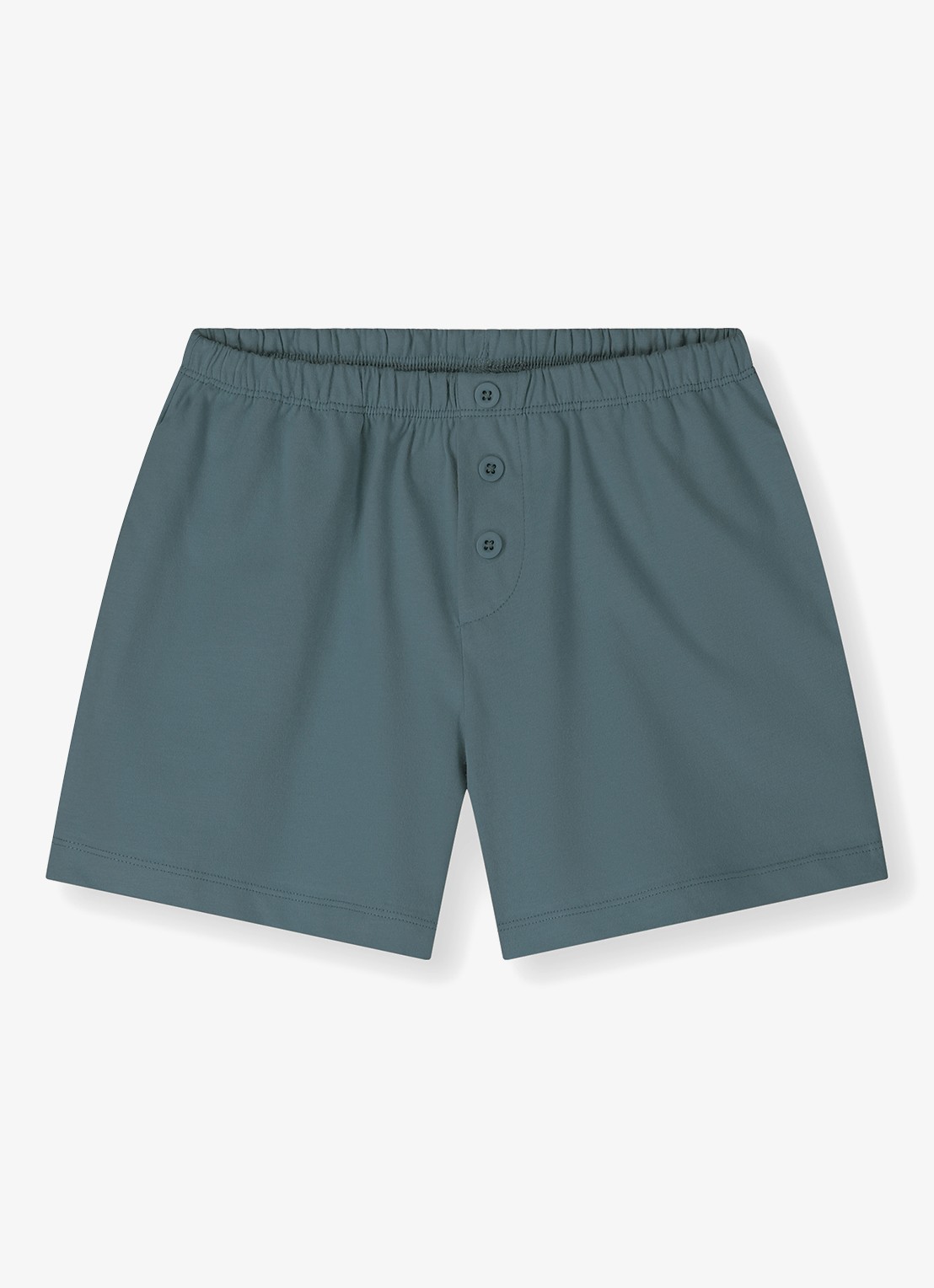 Gray Label Straight fit korte broek met steekzakken - voorkant blauwgrijs