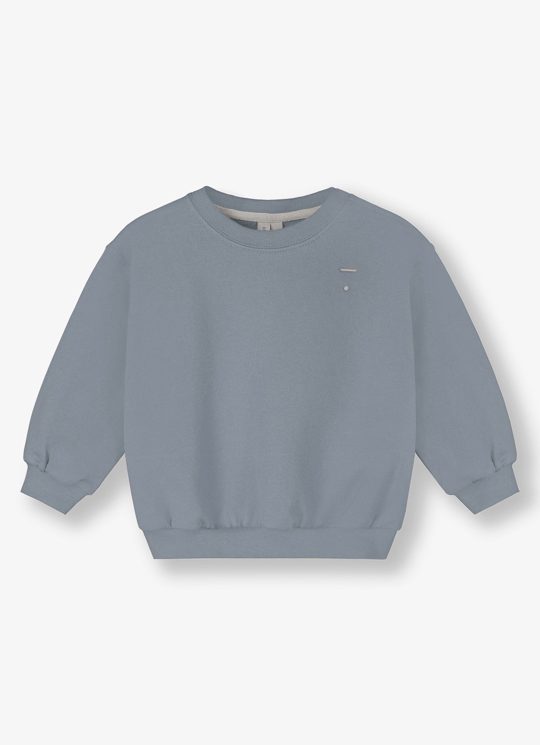 Gray Label Sweater met ronde hals - voorkant grijs