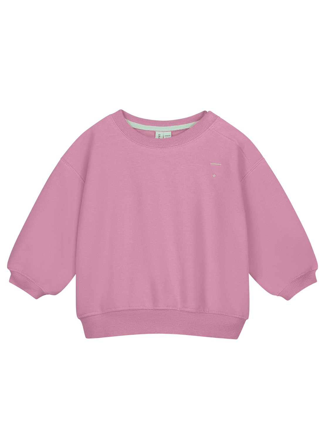 Gray Label Sweater met ronde hals - voorkant 2 lichtroze