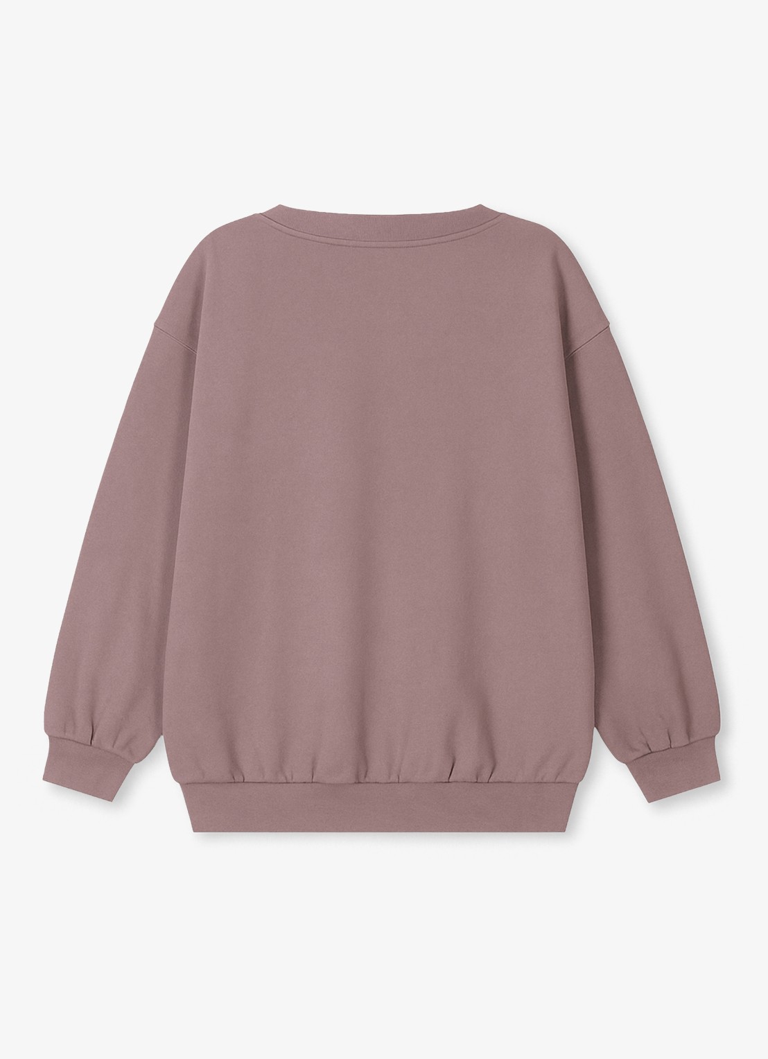 Gray Label Sweater met ronde hals - voorkant 2 berry-157 / roze