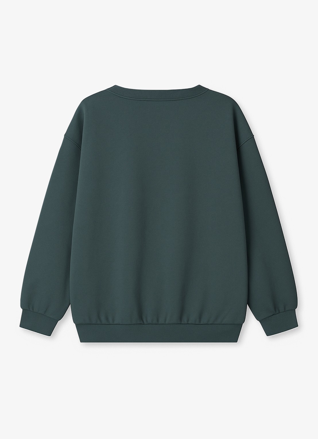 Gray Label Sweater met ronde hals - achterkant 2 blauwgrijs