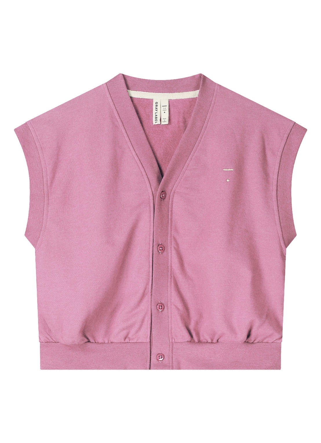 Gray Label Sweater met ronde hals - voorkant 3 roze