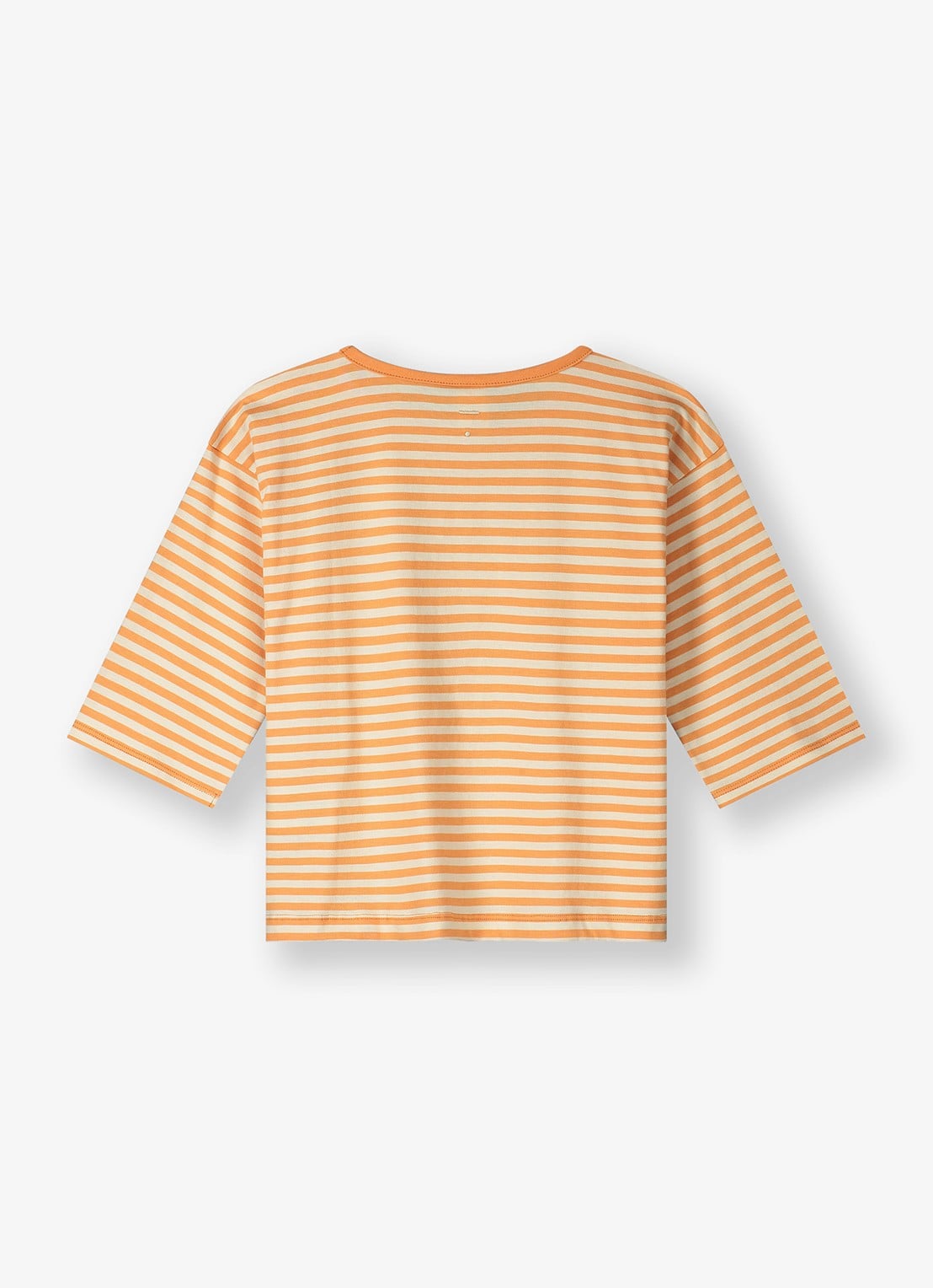 Gray Label T-shirt met ronde hals - achterkant 3 oranje