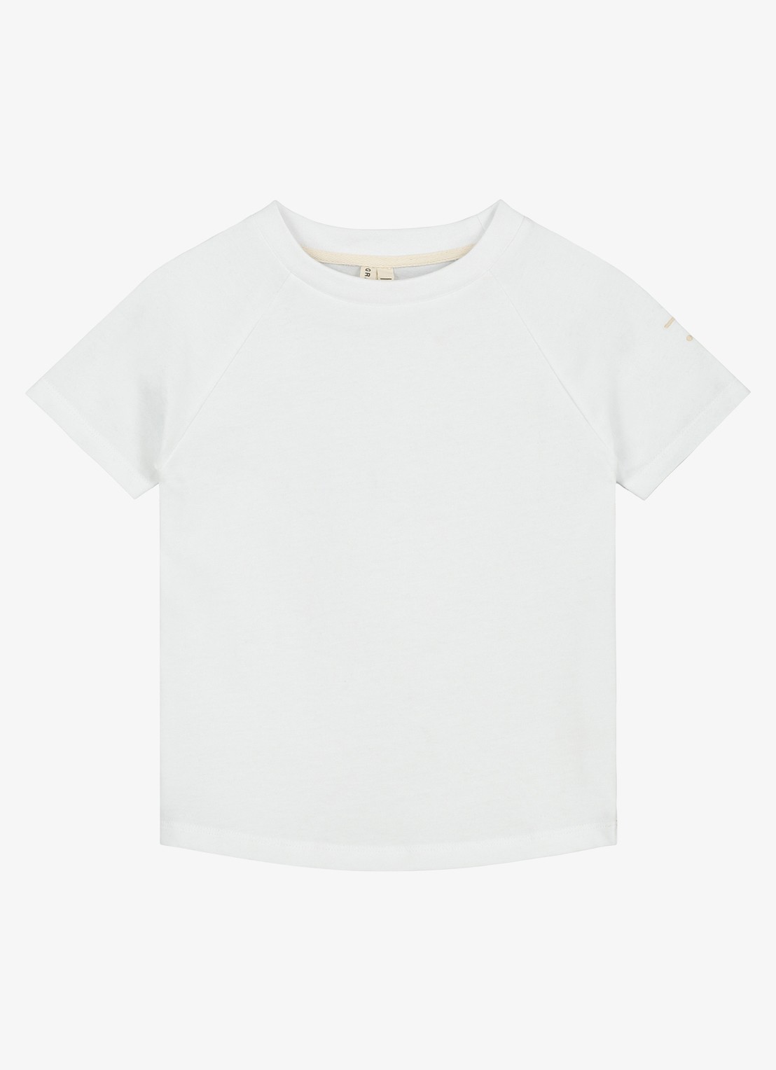 Gray Label T-shirt met streepprint - voorkant 3 wit