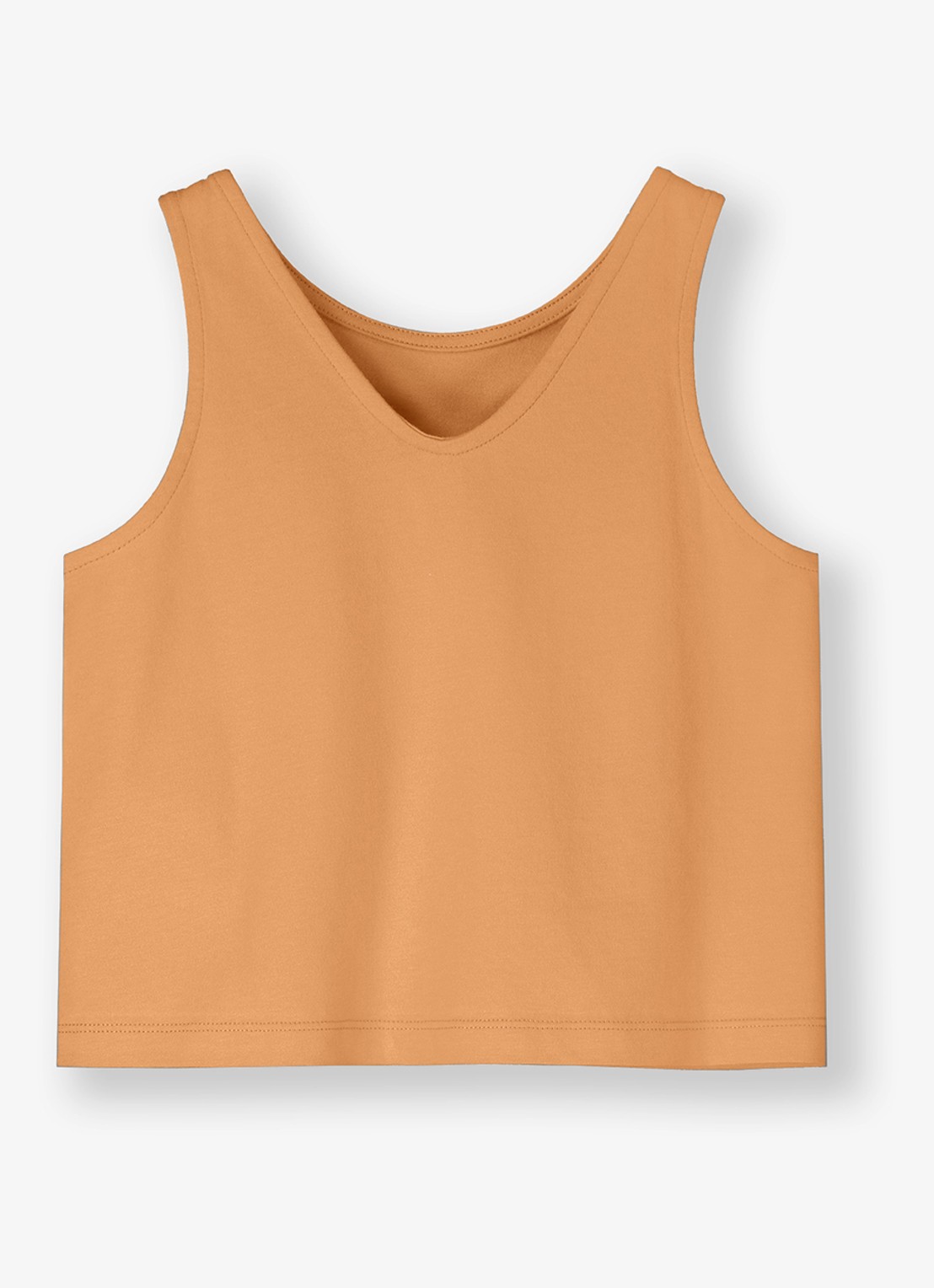 Gray Label Tanktop met streepprint - detail 2 oranje