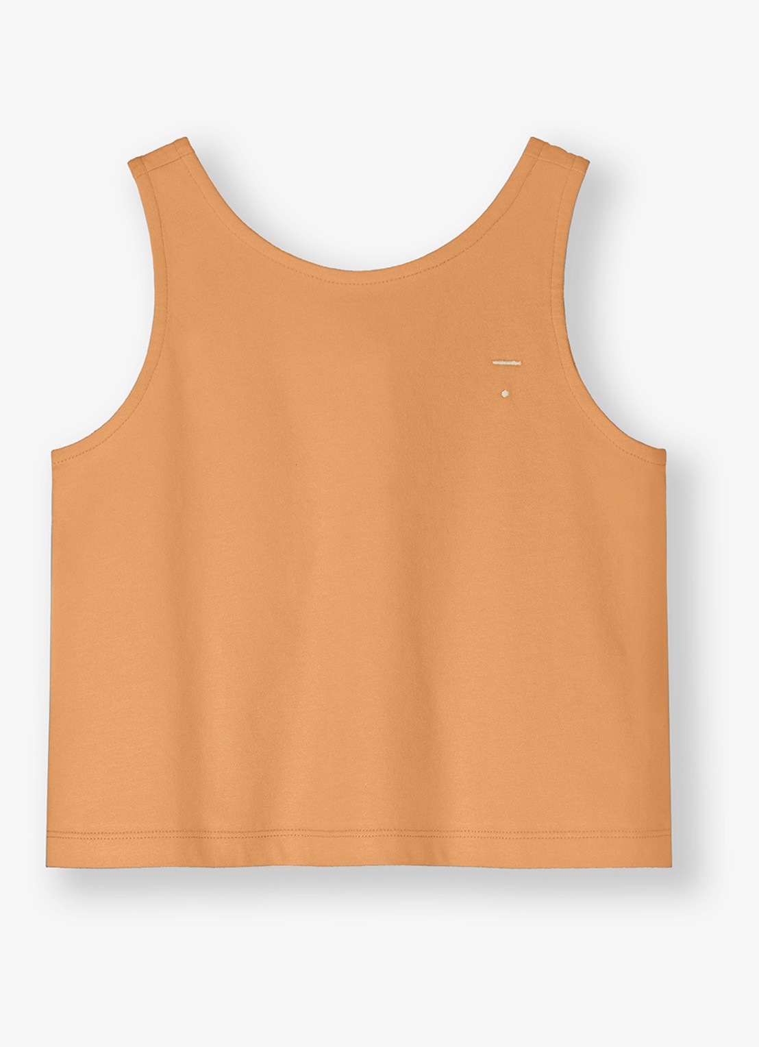 Gray Label Tanktop met streepprint - voorkant oranje