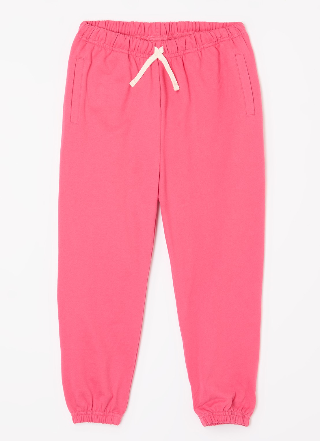 Gray Label Tapered fit joggingbroek met steekzakken - voorkant koraalroze