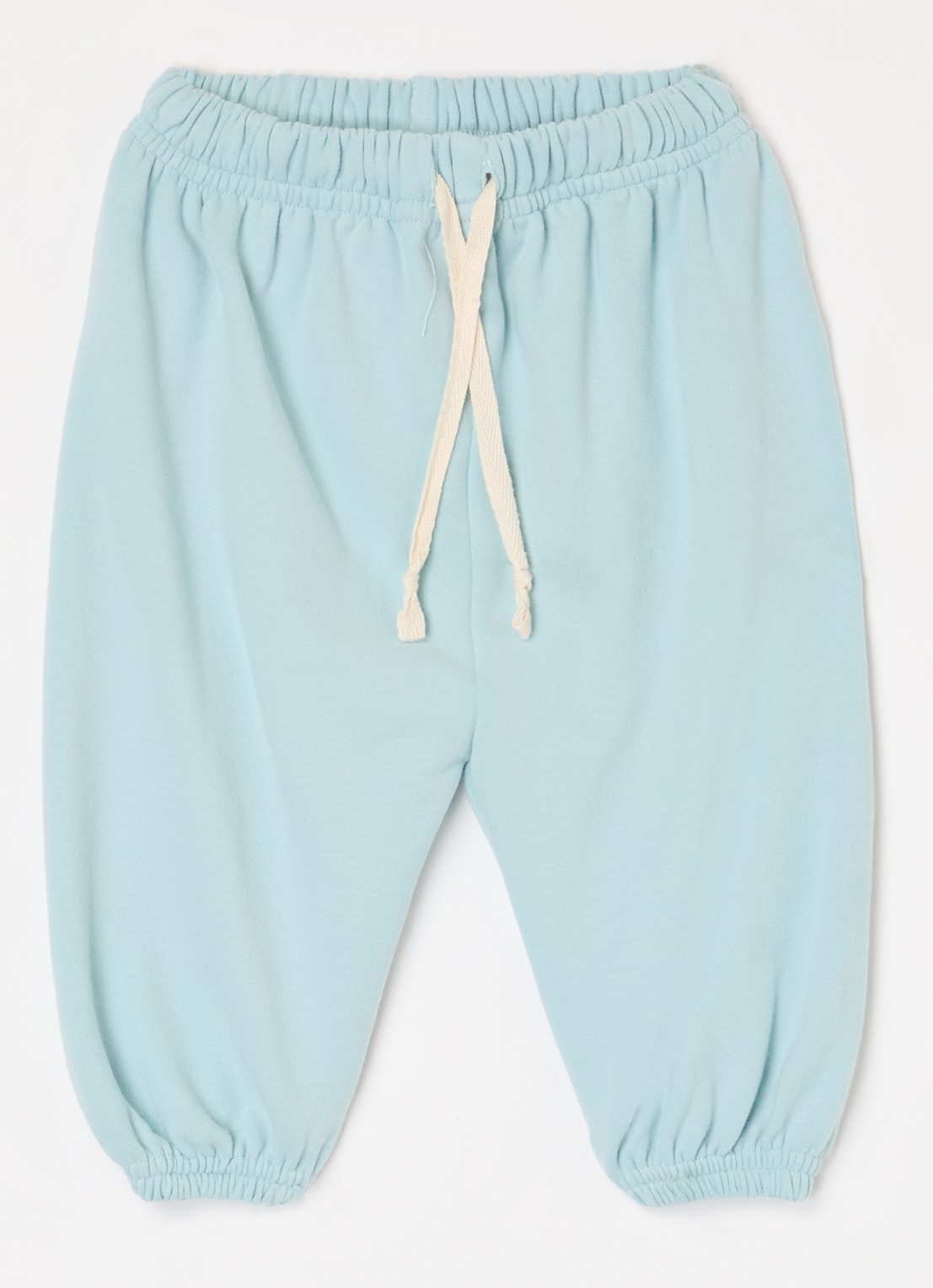 Gray Label Tapered fit joggingbroek van  katoen - voorkant 2 lichtblauw