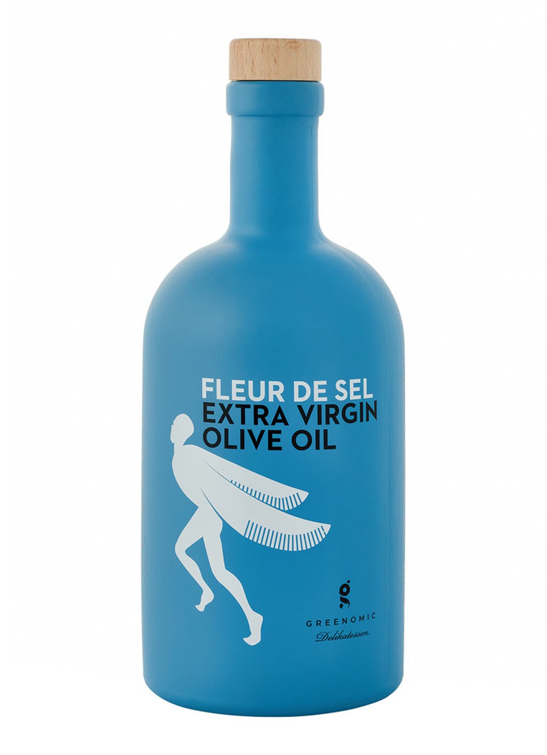 Greenomic Extra Virgin Fleur de Sel olijfolie 500 ml - voorkant undefined