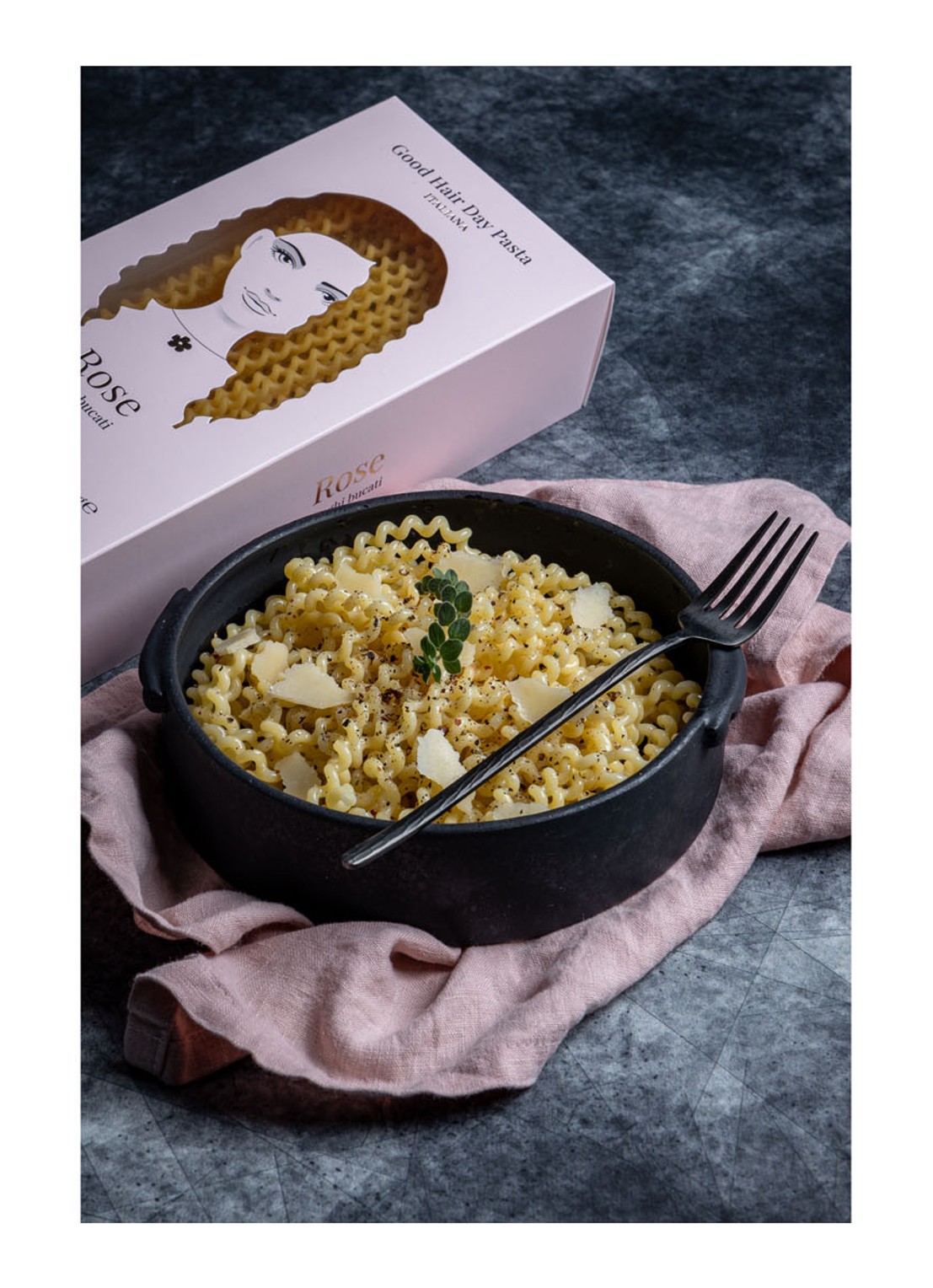 Greenomic  Rose Lunghi Bucati pasta 500 gram - achterkant 3 undefined