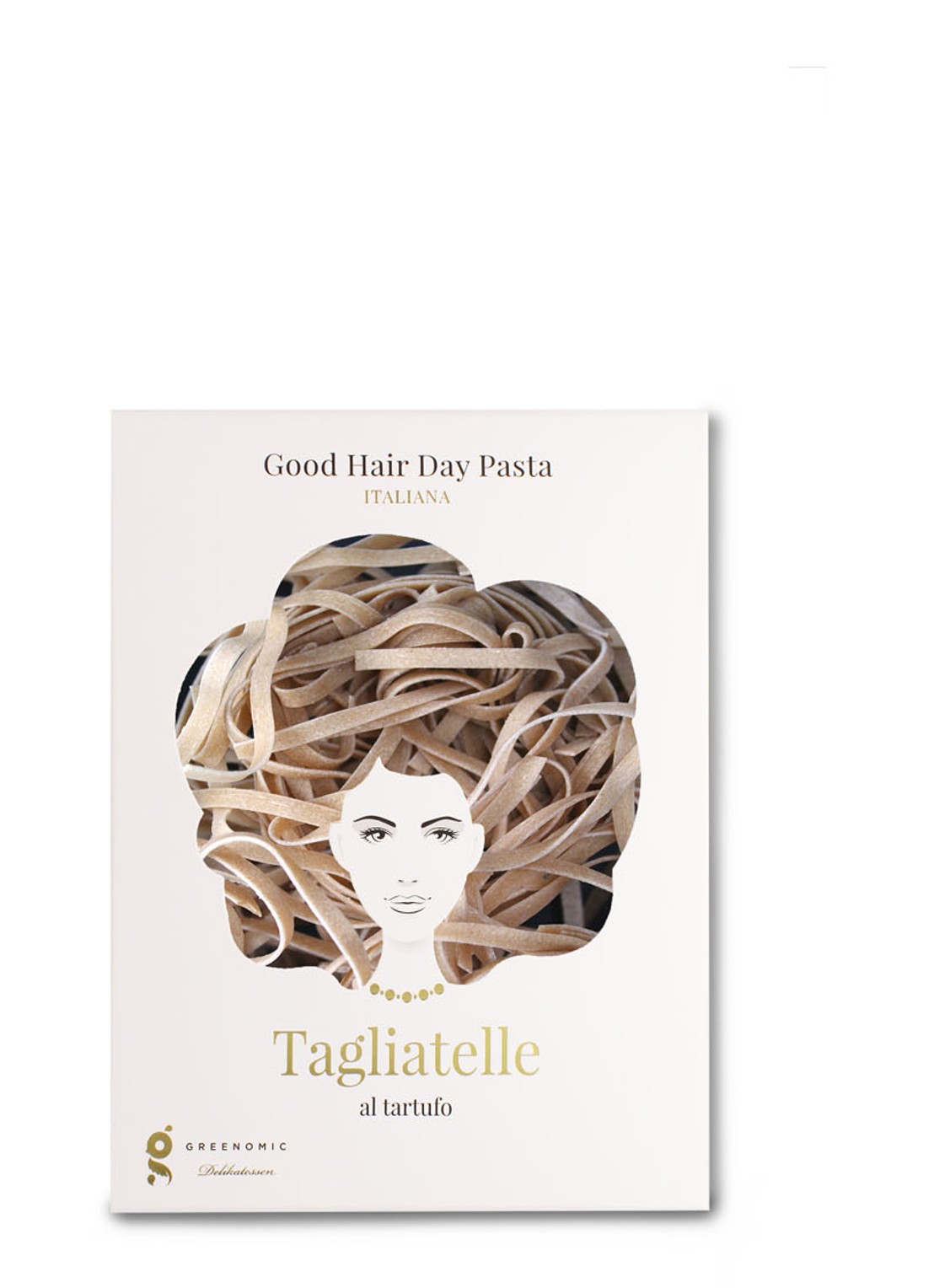 Greenomic Tagliatelle a Tartufo pasta 250 gram - voorkant undefined